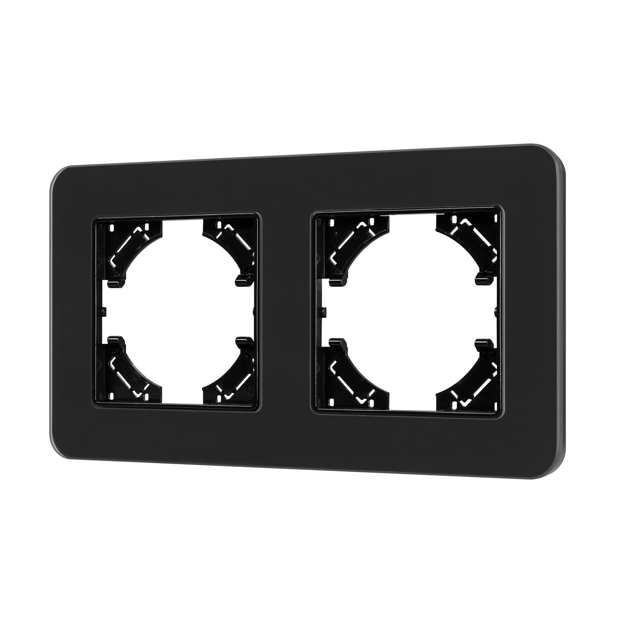 Рамка стеклянная FRM-OMALI-SFGS-2-BK (Arlight, -) 049709