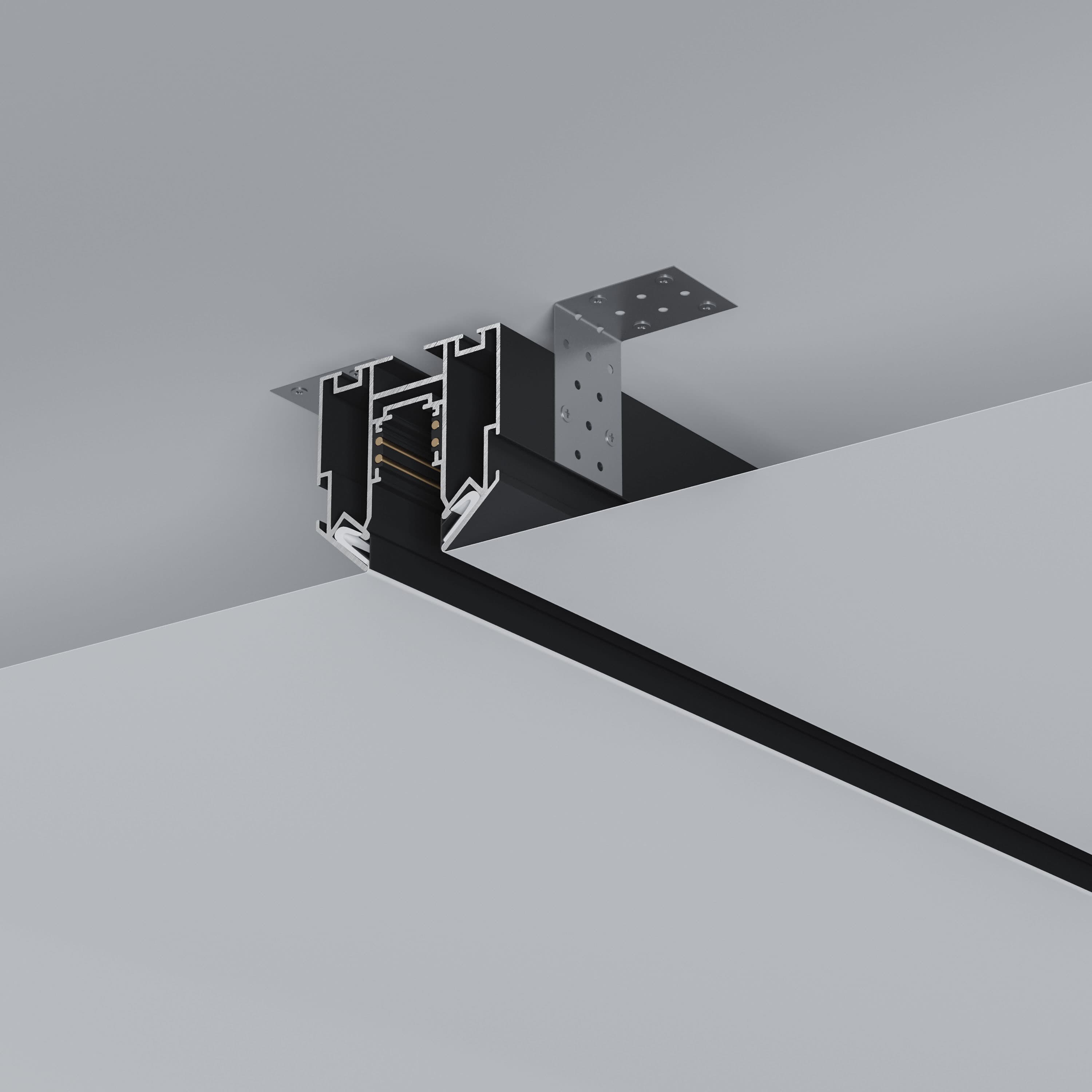 Крышка боковая MAG-ORIENT-COVER-SIDE-STR-2000 (BK) (Arlight, Пластик) 059605