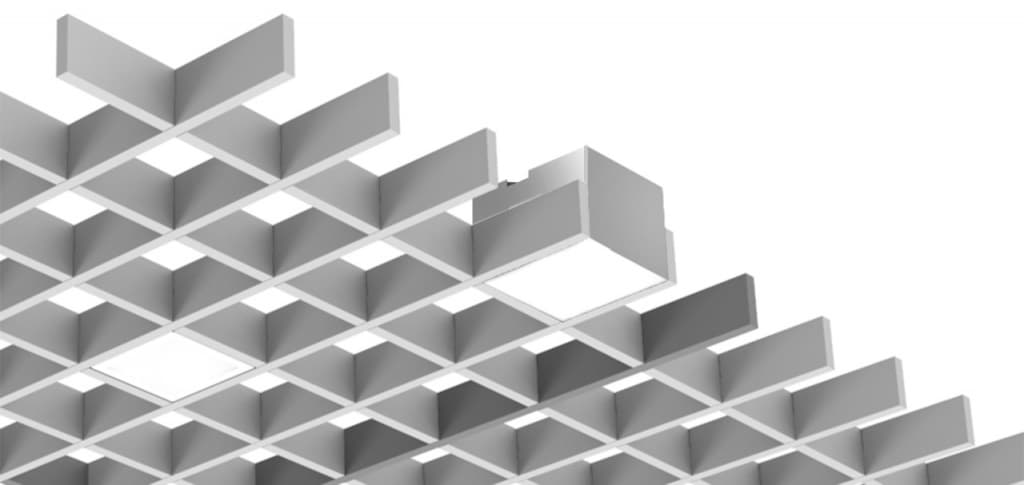 Cветодиодный светильник VIKI для потолков Грильято VIKI 189.15 FALDI — фото 3