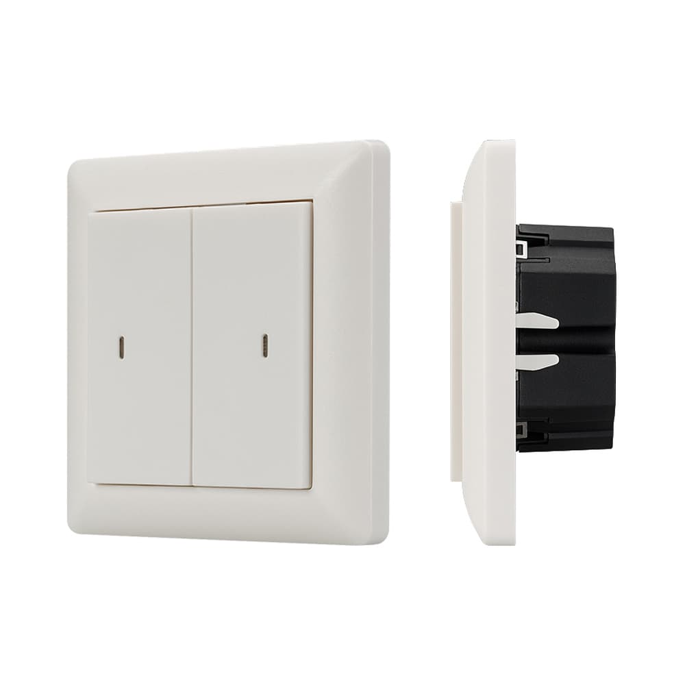 Панель Knob SR-KN0200-IN White (KNX, DIM) (Arlight, -) 023845 — фото 1