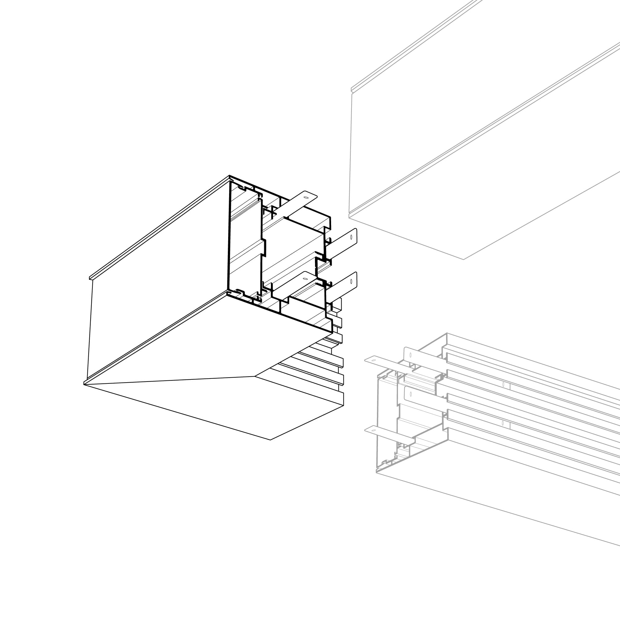 Угол S2-LINE-7977-L90W внешний (Arlight, Металл) 021263 Arlight — фото 2