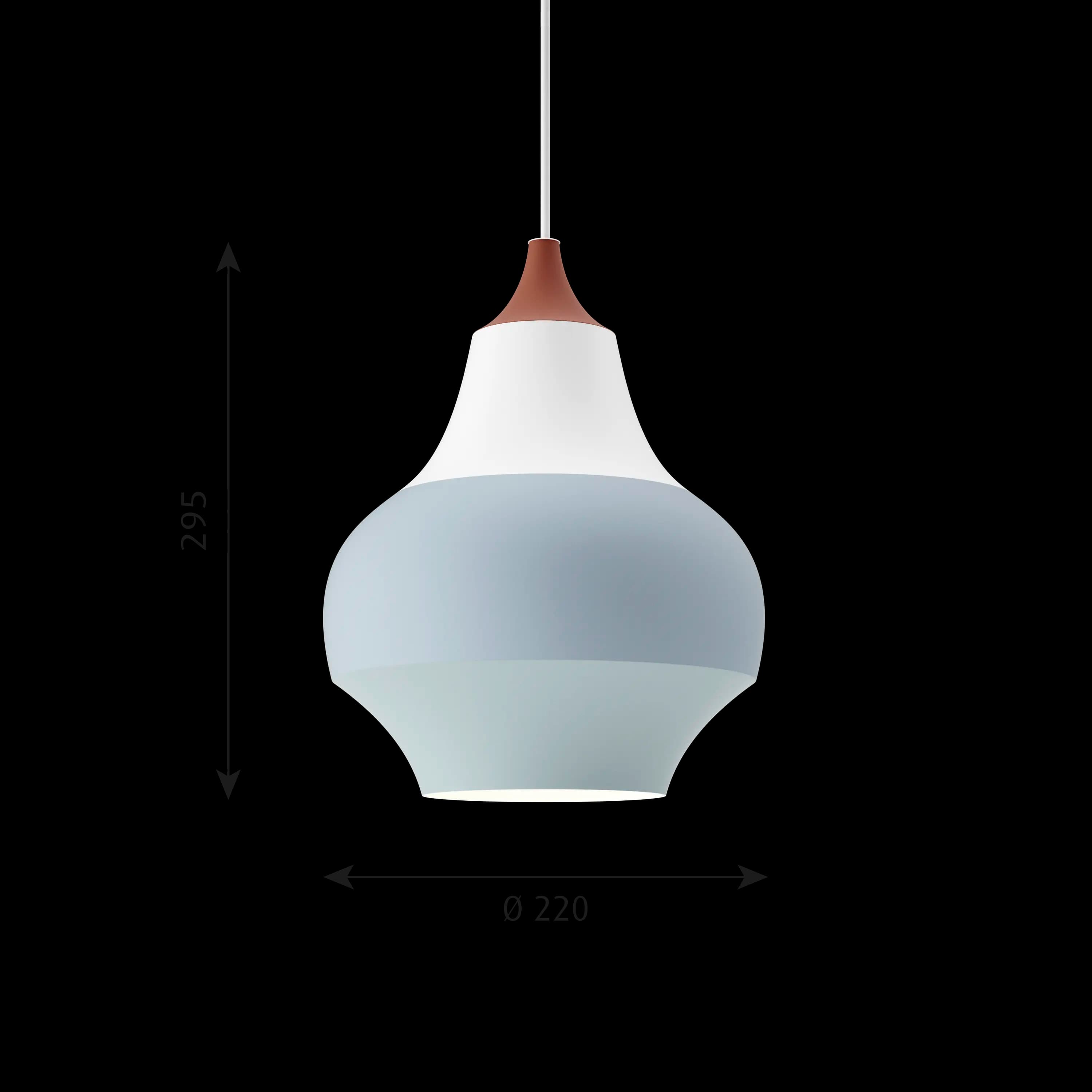 Louis Poulsen Cirque Pendant Copper top Ø 220 — фото 7