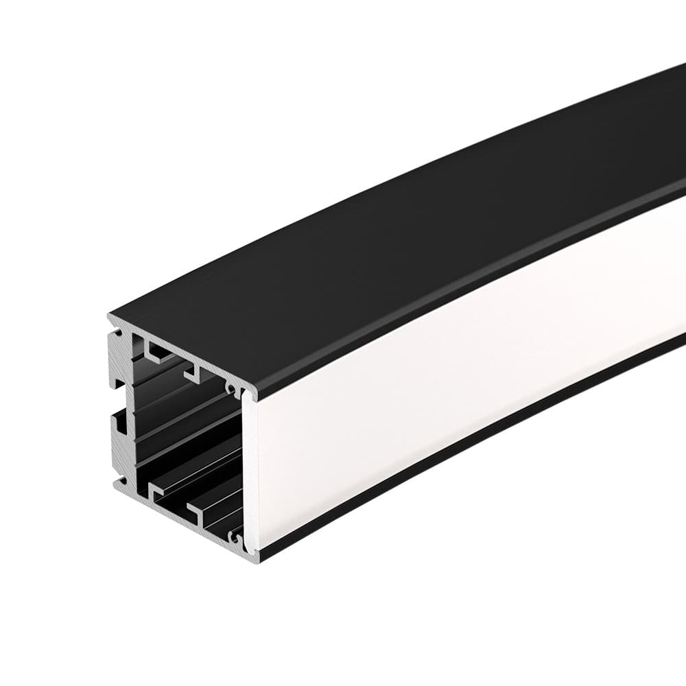 Профиль SL-ARC-3535-D320-N90 BLACK (260мм, дуга 1 из 4) (Arlight, Алюминий) 032677 — фото 1