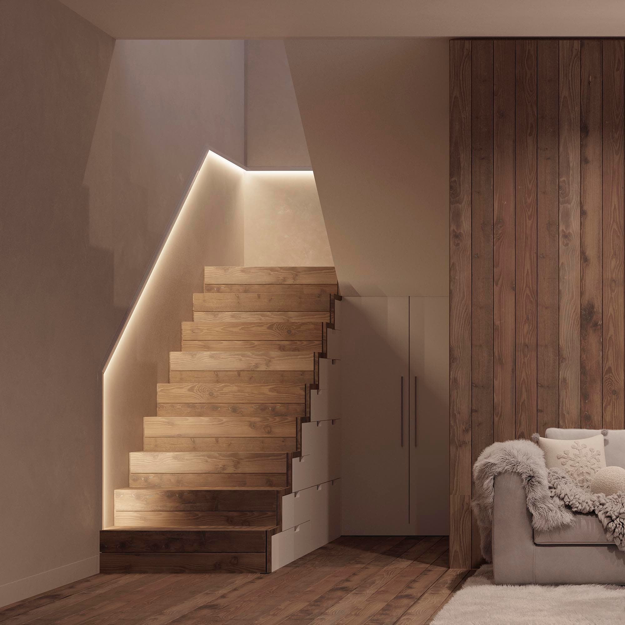 Профиль WALL-2228-2000 ANOD (Arlight, Алюминий) 050466 — фото 6