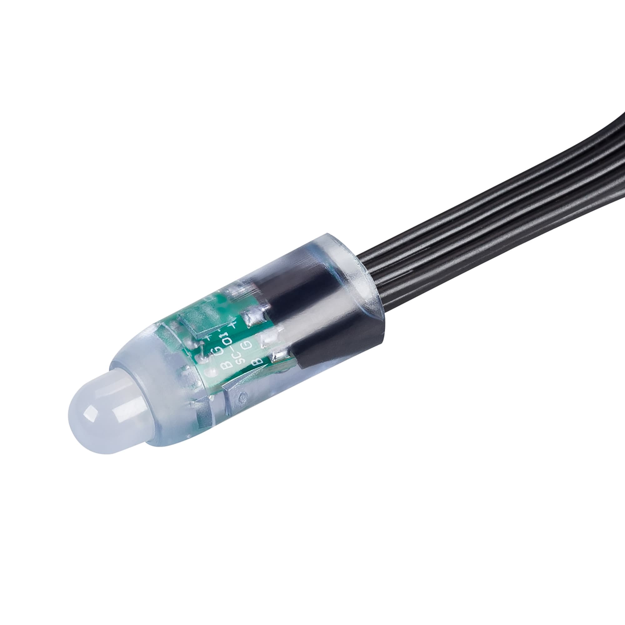 Модуль герметичный ARL-UVR-D12 5V RGB (0.3W, IP67, 90 deg) (Arlight, Пластик, 5 лет) 042970