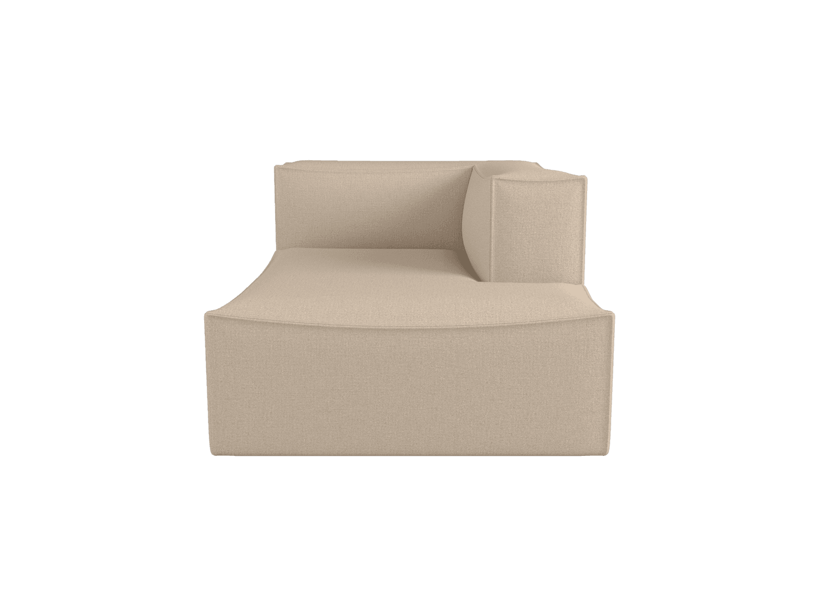Ferm Living Catena Sofa Chaise Longue Right L601 - Rich Linen - Natural ferm LIVING — фото 1