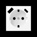 Jung Центральная накладка для SCHUKO USB CA, A1520-15CAPLWWM A1520-15CAPLWWM