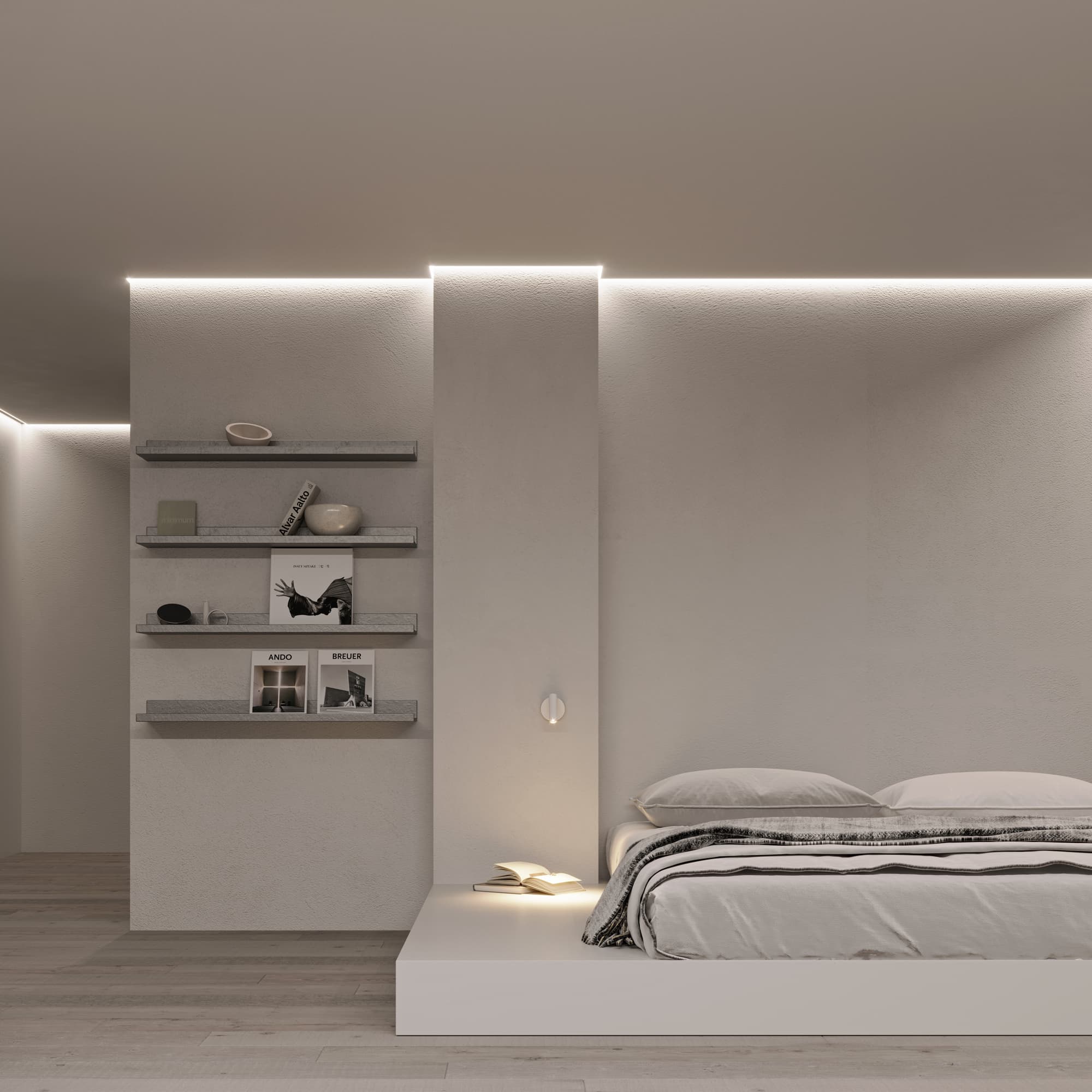 Профиль STRETCH-SHADOW-CEIL-2000 BLACK (A2-CONTOUR-PRO) (Arlight, Алюминий) 040703 — фото 5