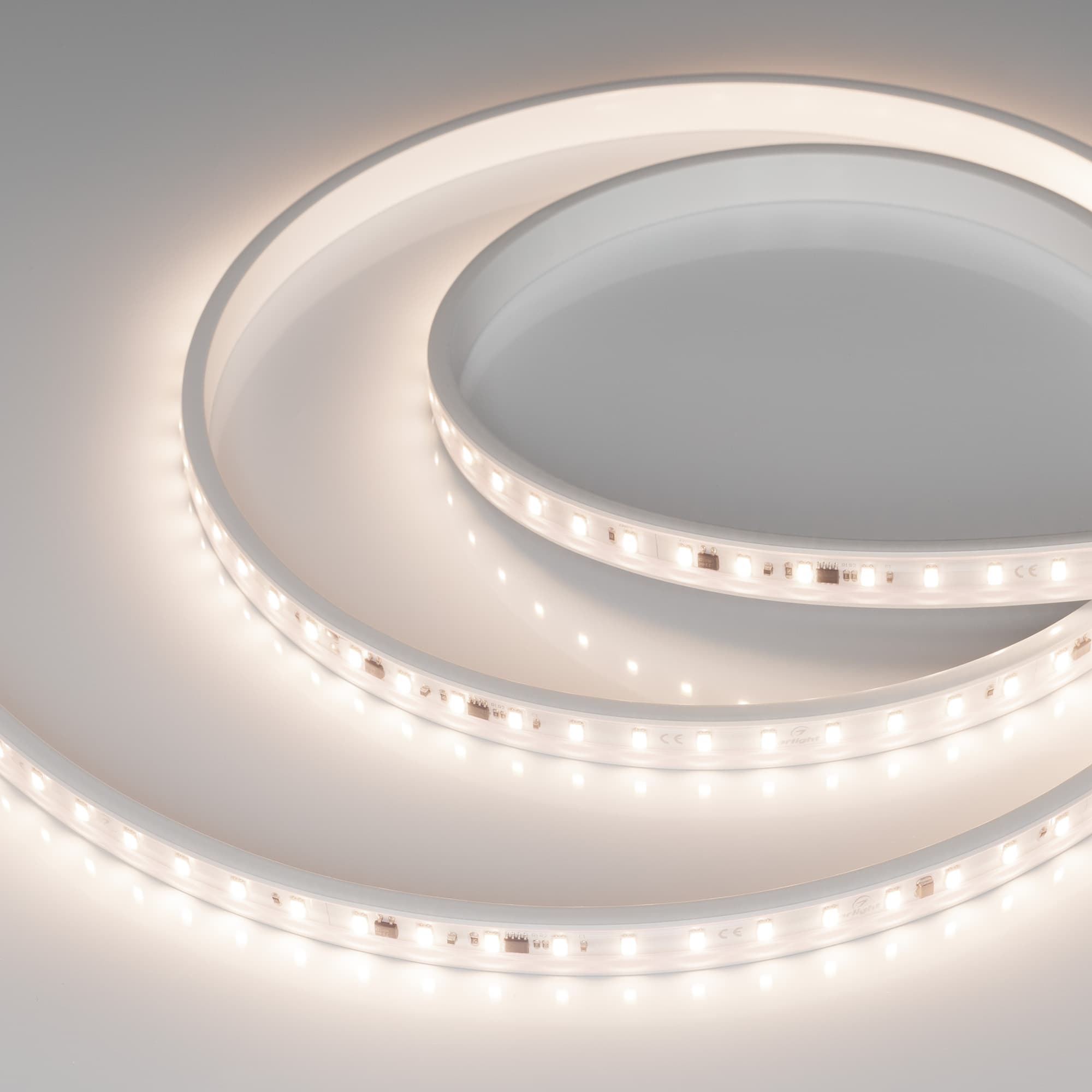 Светодиодная лента герметичная ARL-PV-C72-15.5mm 230V Day4000 (14 W/m, IP65, 5630, 50m) (Arlight, -) 027052(2) — фото 1