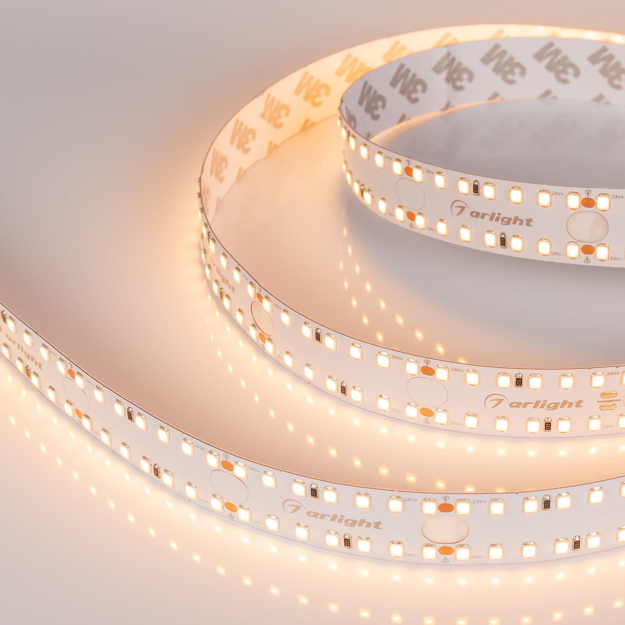 Светодиодная лента S2-2500 24V Warm 2700K 20mm (2835, 280 LED/m, LUX) (Arlight, 20 Вт/м, IP20) 021199(1) — фото 3