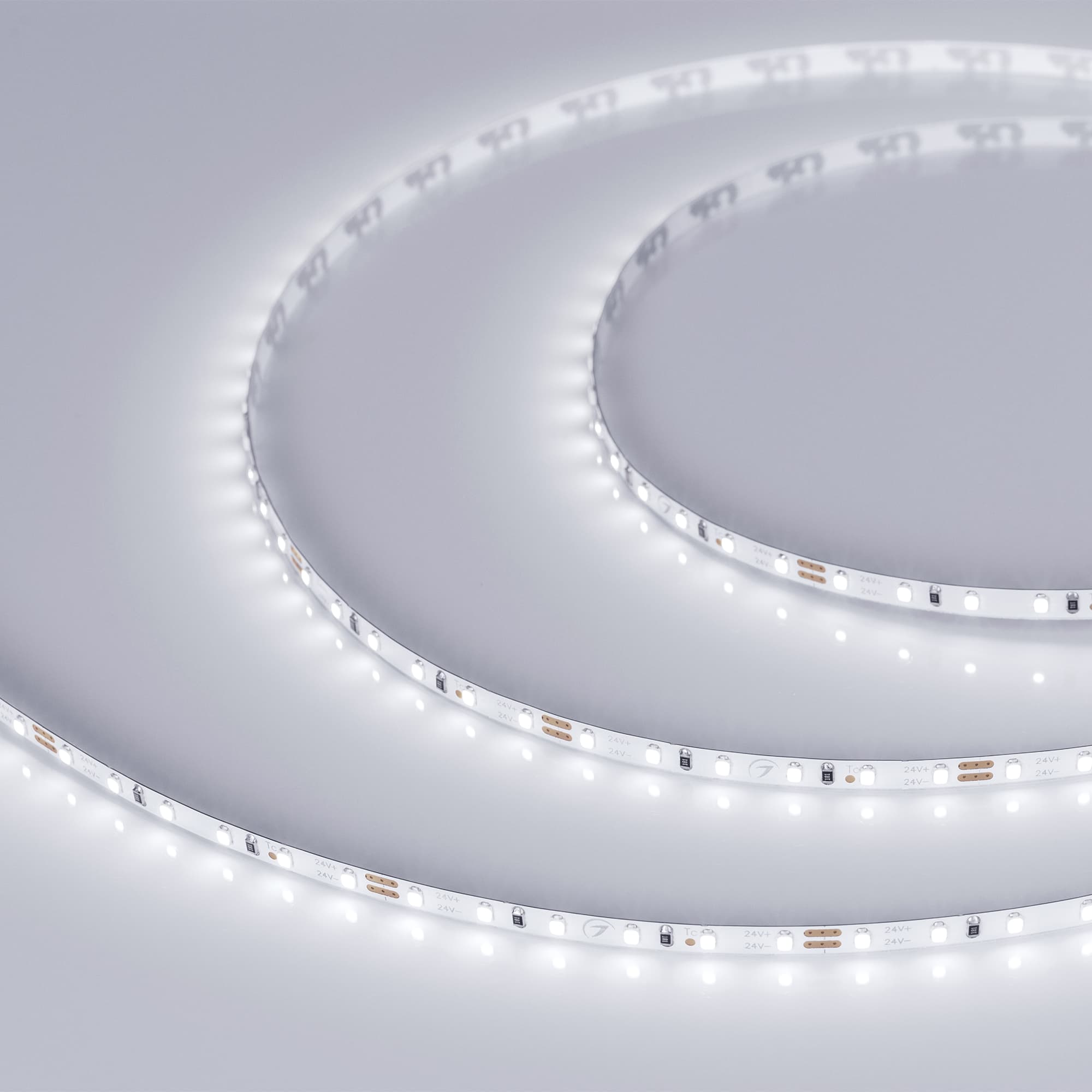 Светодиодная лента MICROLED-M120-4mm 24V White6000 (5.4 W/m, IP20, 2216, 5m) (Arlight, 5.4 Вт/м, IP20) 024417(2) — фото 1