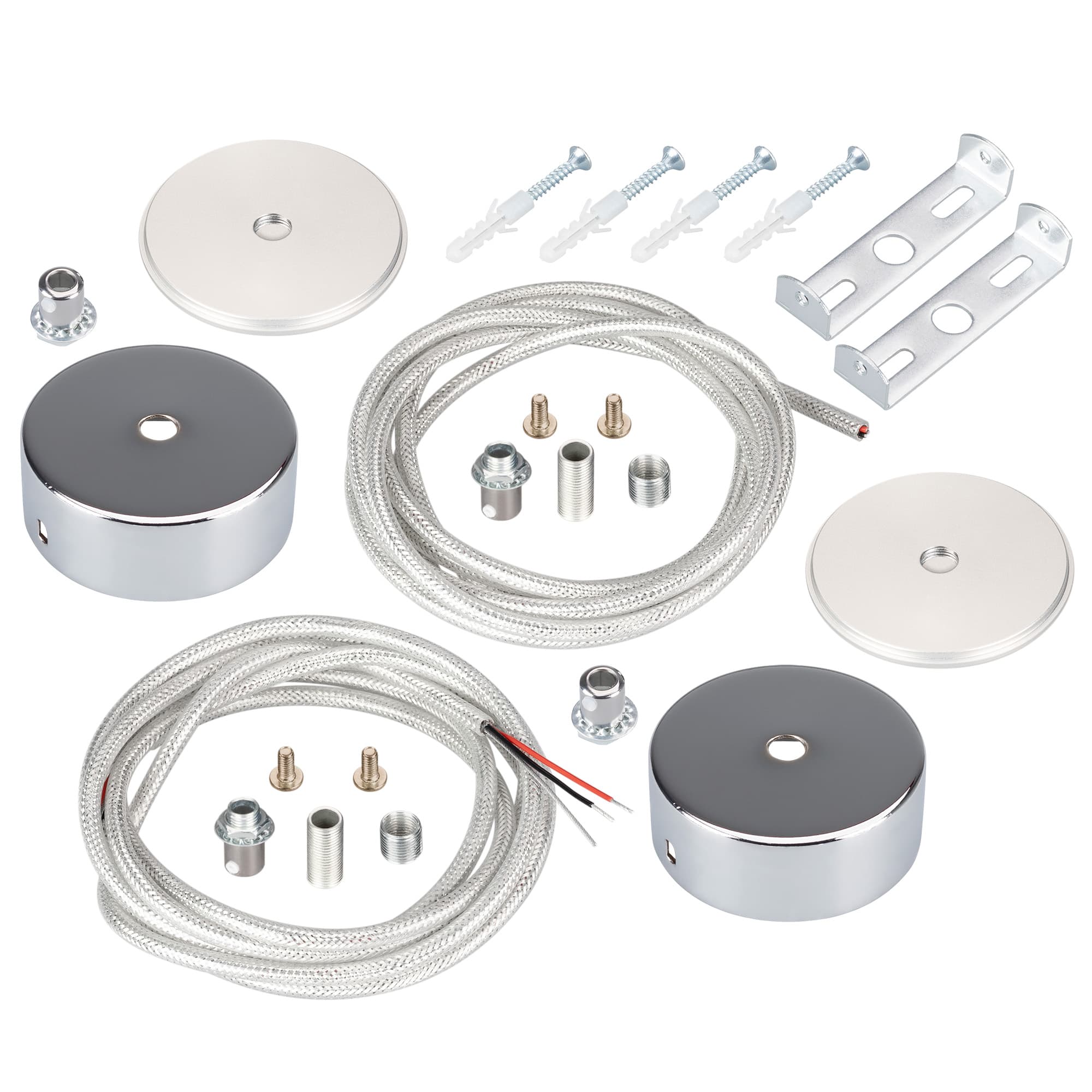 Подвес токопроводящий ARL-SL-ROUND-D70-360deg горизонтальный (Arlight, провод 2x0.5) 037773