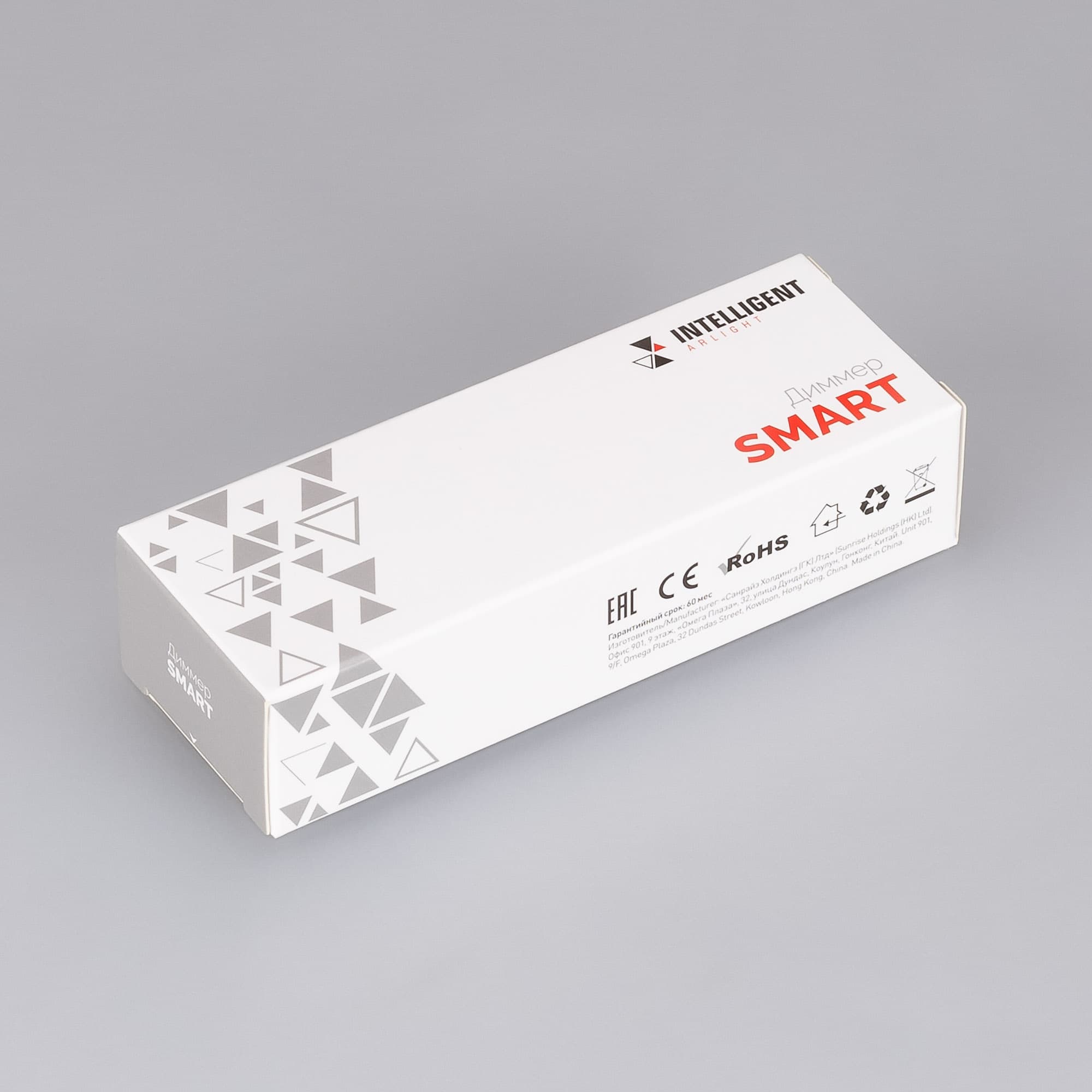 INTELLIGENT ARLIGHT Диммер SMART-PWM-102-72-SH-PD-SUF (12-36V, 2x5A, TUYA BLE, 2.4G) (IARL, IP20 Пластик, 5 лет) 038545 — фото 4