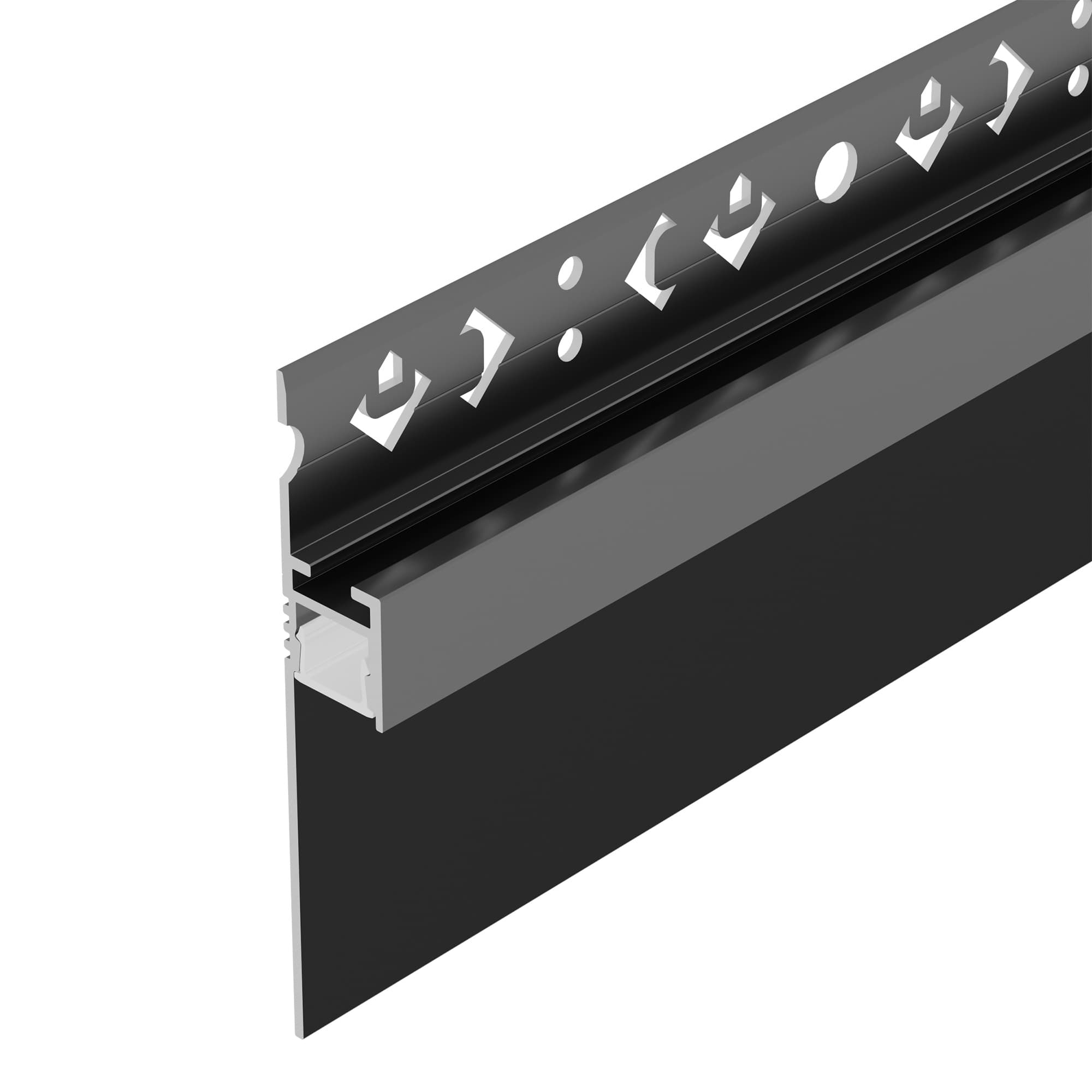 Профиль ARH-PLINTUS-50-FANTOM-3000 BLACK (Arlight, Алюминий) 052699