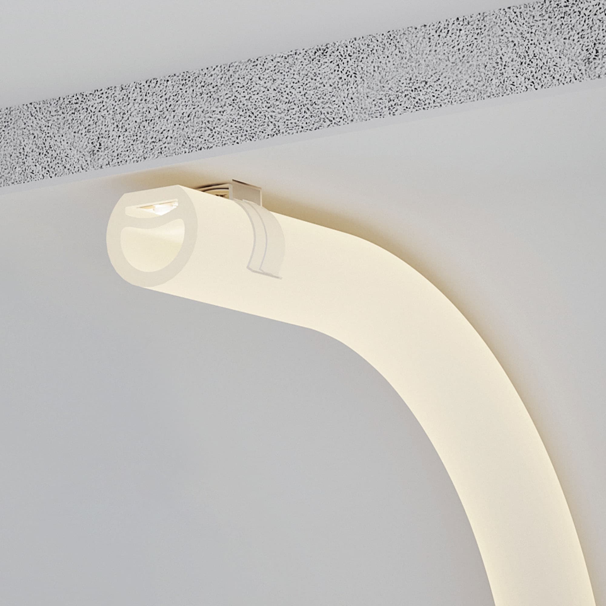 Силиконовый профиль WPH-FLEX-D20-TOP-S10-5m WHITE (Arlight, Силикон) 040272 Arlight — фото 3