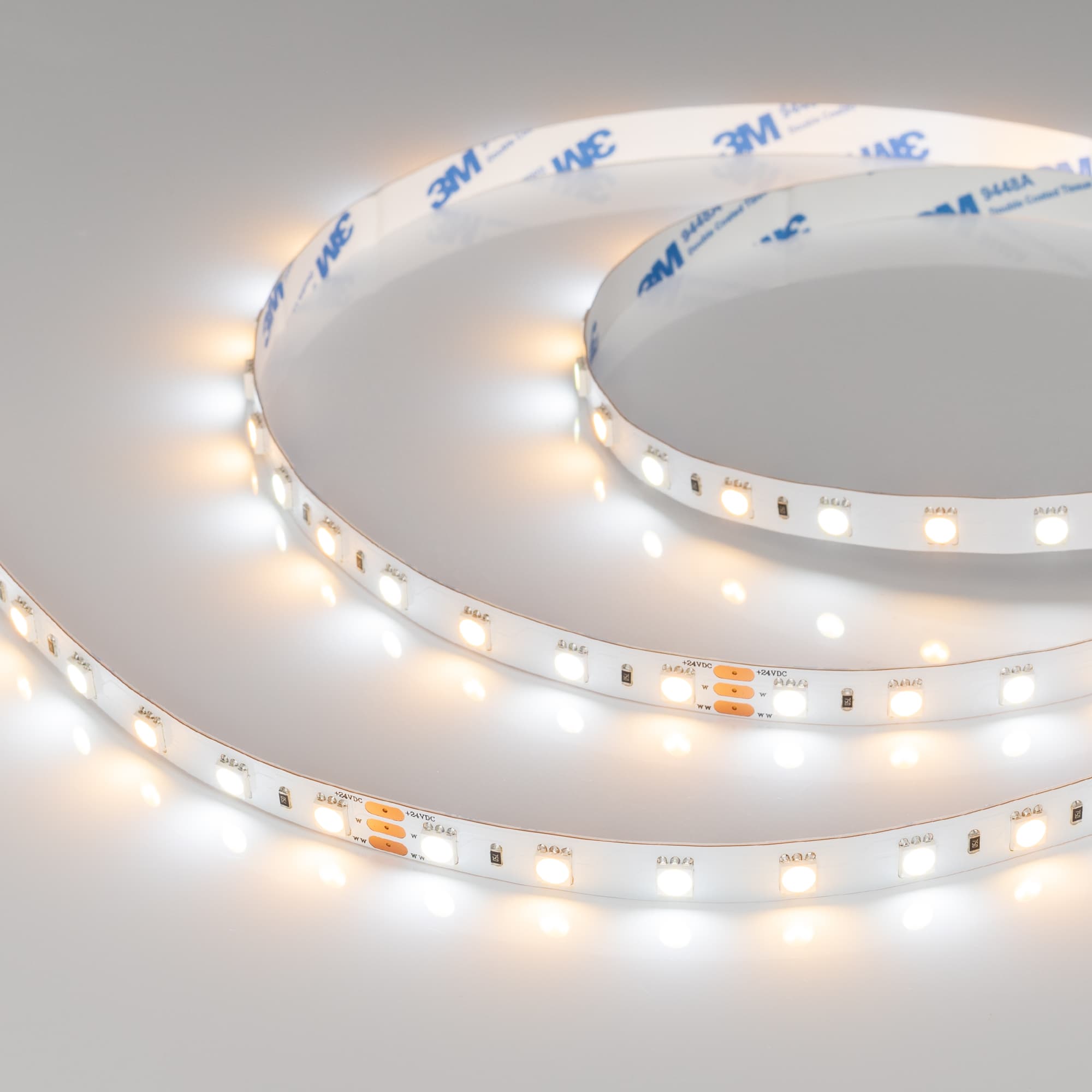 Светодиодная лента RT 6-5000 24V White-MIX 2x (5060, 60 LED/m, LUX) (Arlight, Изменяемая ЦТ) 025213 — фото 4