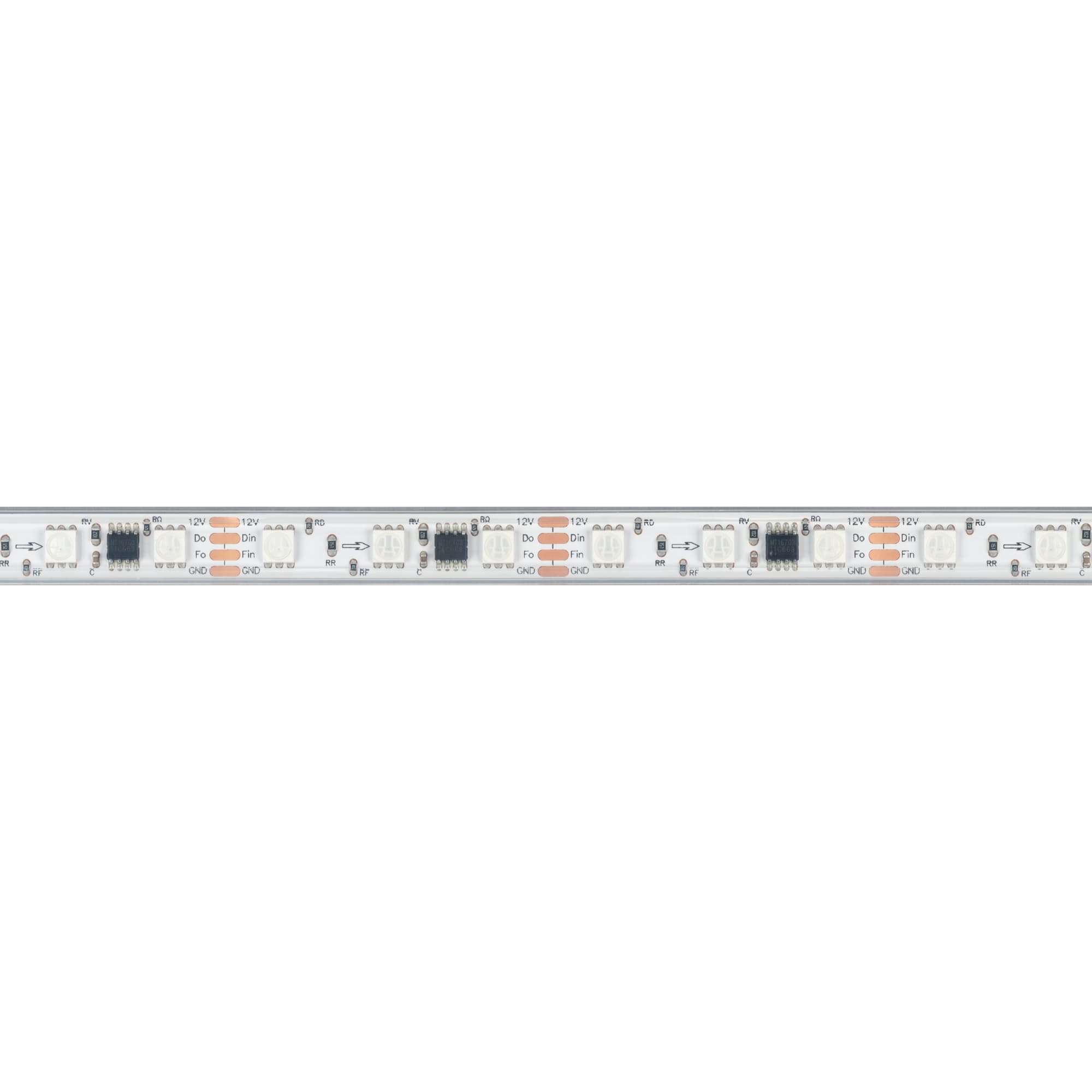 Светодиодная лента герметичная SPI-PS-B60-12mm 12V RGB-PX3-BPT (12 W/m, IP67, 5060, 5m) (Arlight, бегущий огонь) 039599 — фото 5