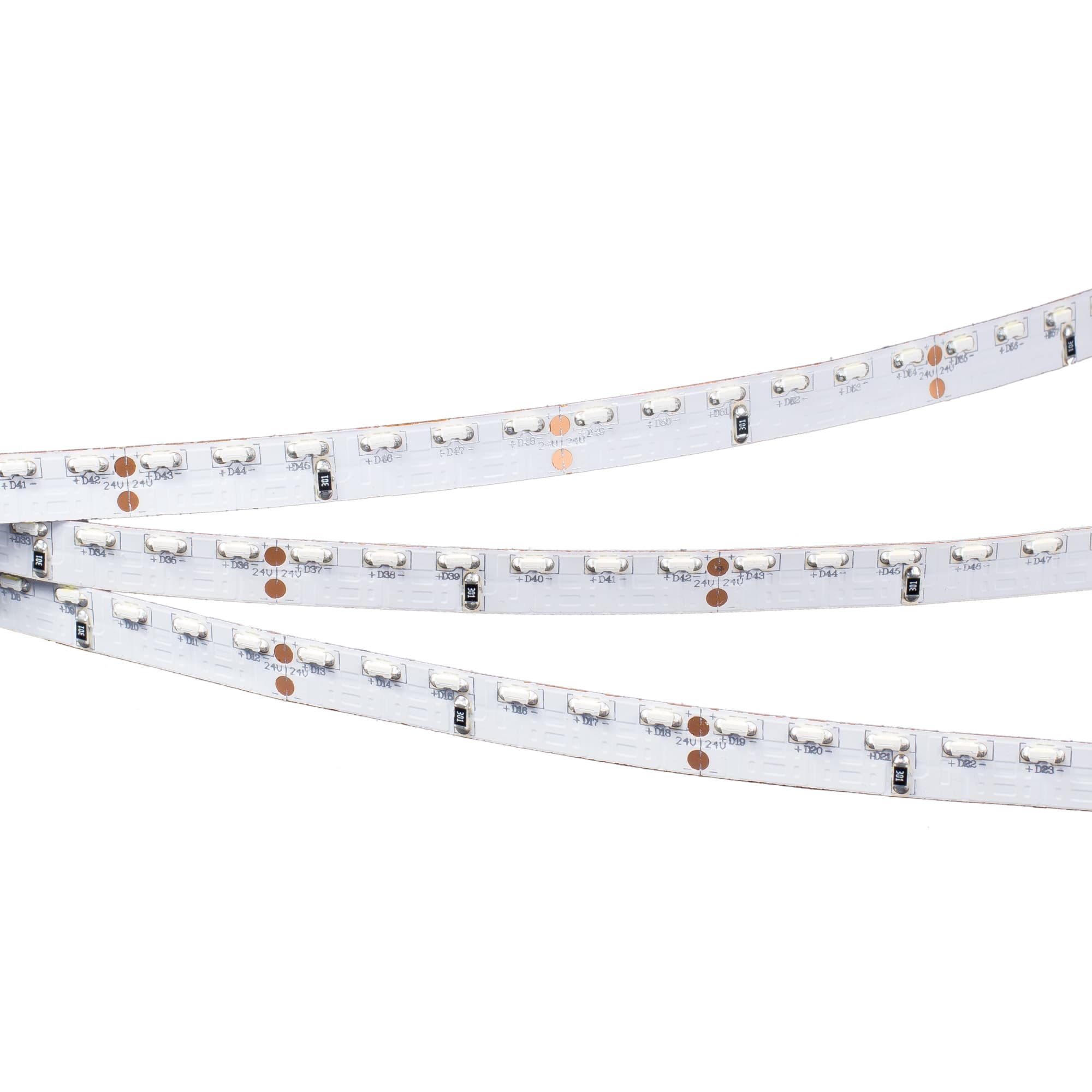 Светодиодная лента RS 2-5000 24V Day 2x (335, 600 LED) (Arlight, 9.6 Вт/м, IP20) 019946