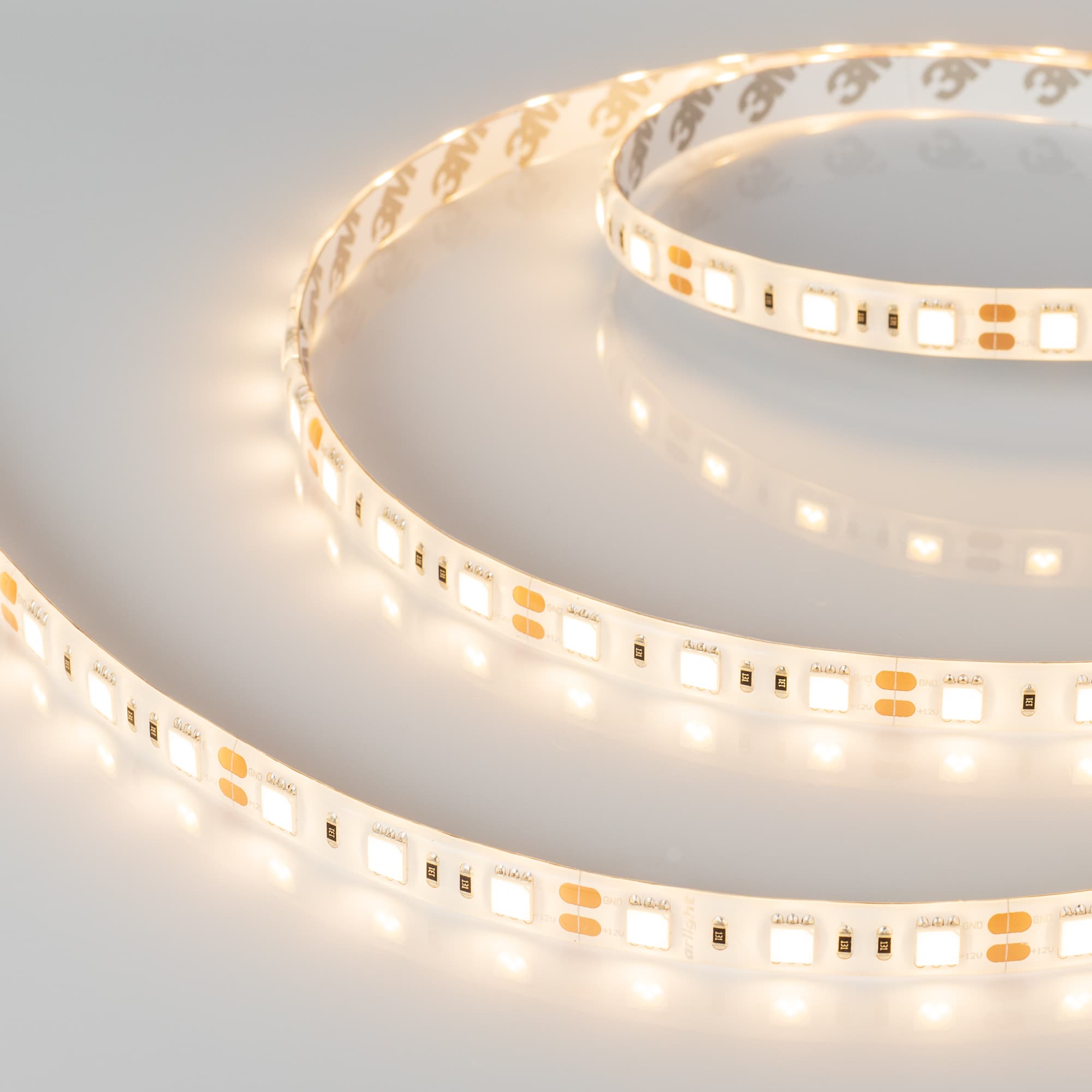Светодиодная лента герметичная RTW-SE-B60-10mm 12V Warm3000 (14.4 W/m, IP65, 5060, 5m) (Arlight, -) 014692(2) — фото 1