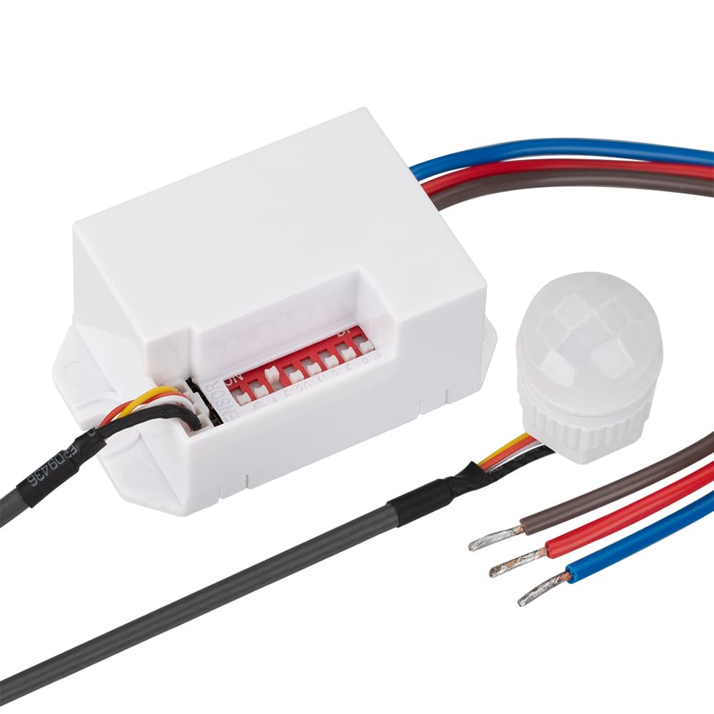 Датчик движения PRIME-PIR-IN-360-230V-MULTI (56x33mm, 800W, IP20) (Arlight, -) 027387 — фото 1