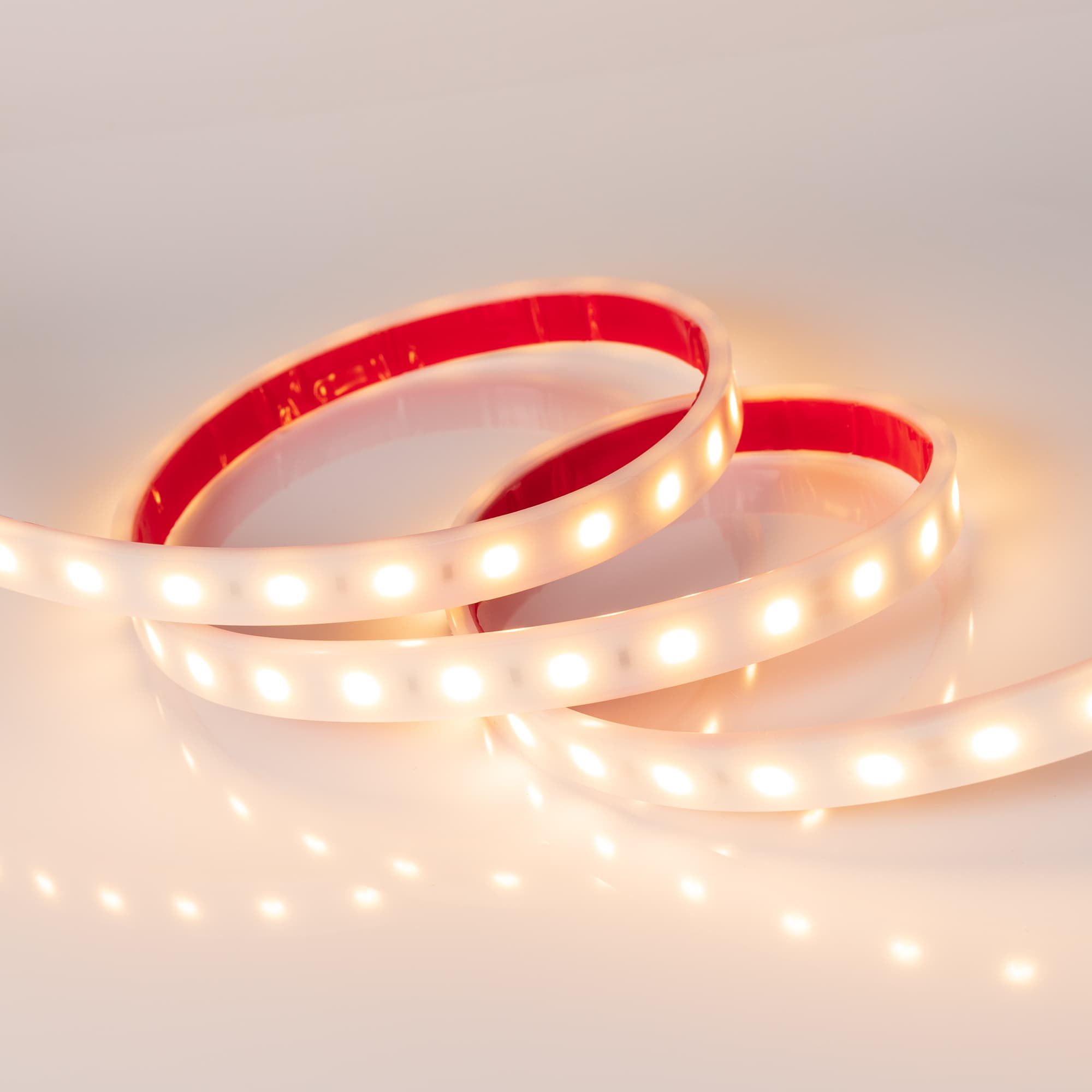 Светодиодная лента RTW 2-5000PW 24V Warm2700 2x (5060, 300 LED, LUX) (Arlight, 14.4 Вт/м, IP66) 016171 — фото 4