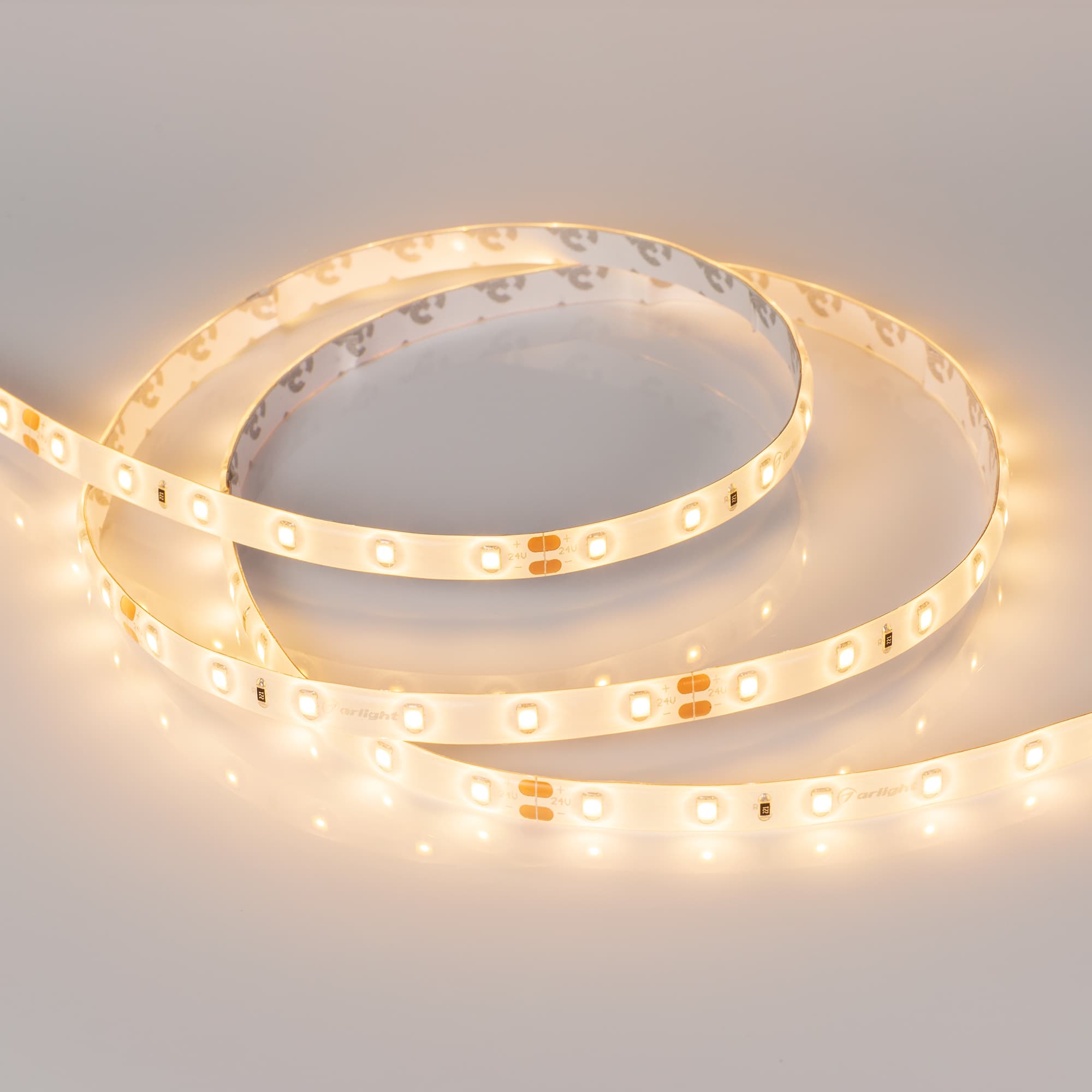 Светодиодная лента герметичная RTW-SE-A60-8mm 24V Warm3000 (7.2 W/m, IP65, 2835, 5m) (Arlight, -) 020525(2) — фото 2