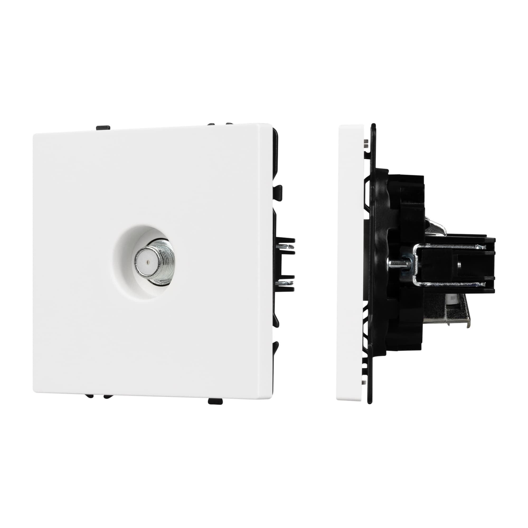 Механизм спутниковой розетки SCT-NOBE-MST1-SFPL-WH (SAT) (Arlight, Белый кварц) 054296