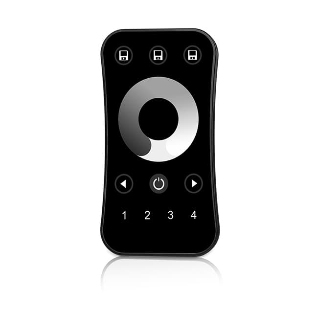 INTELLIGENT ARLIGHT Пульт SMART-801-52-4G-3SC-DIM Black (3V, 2.4G) (IARL, IP20 Пластик, 5 лет) 061101