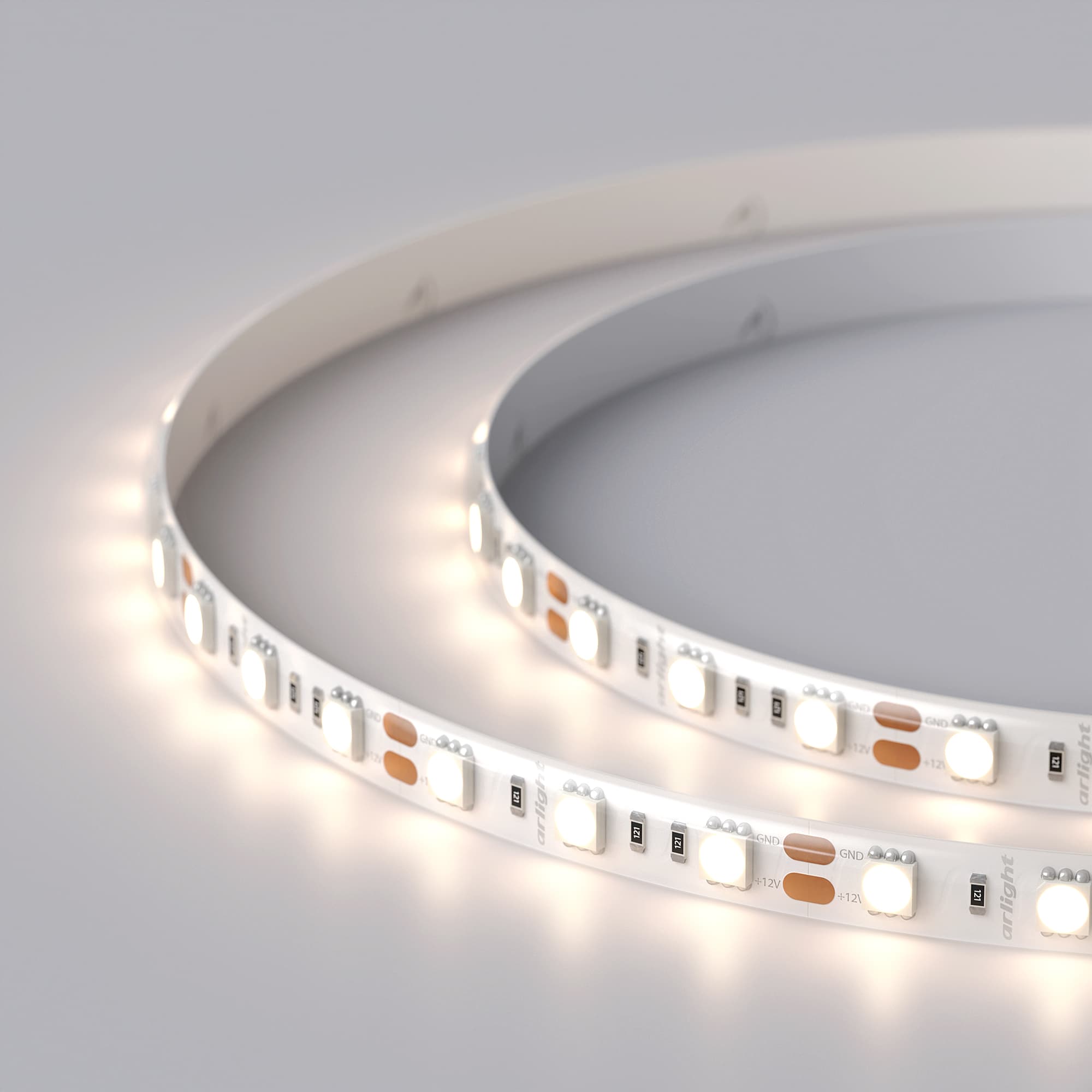 Светодиодная лента RTW 2-5000SE 12V Day 2x (5060, 300 LED, LUX) (Arlight, 14.4 Вт/м, IP65) 015453(B) — фото 3