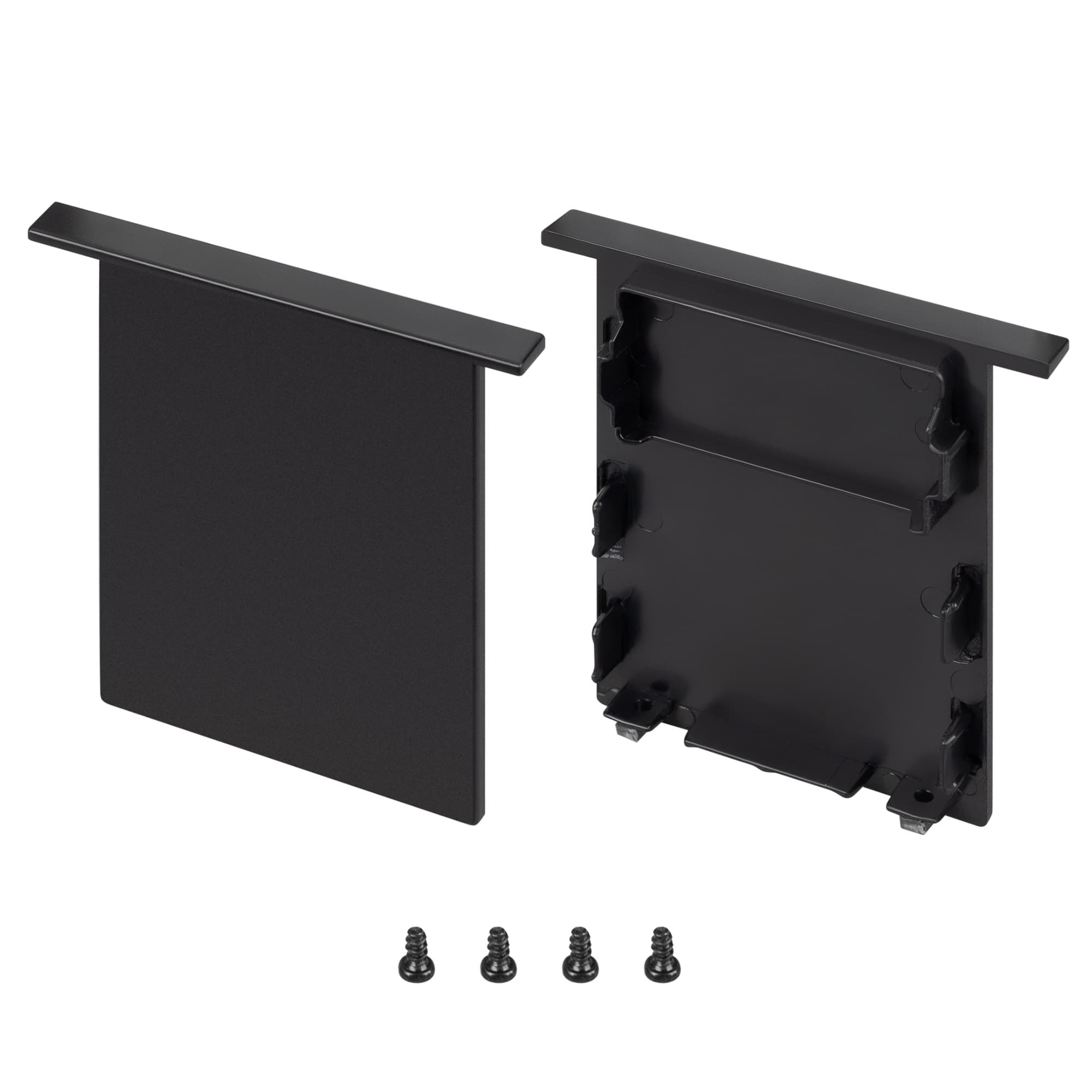 Заглушка SL-LINIA52-3L-F-MIDDLE BLACK глухая (Arlight, Пластик) 044708