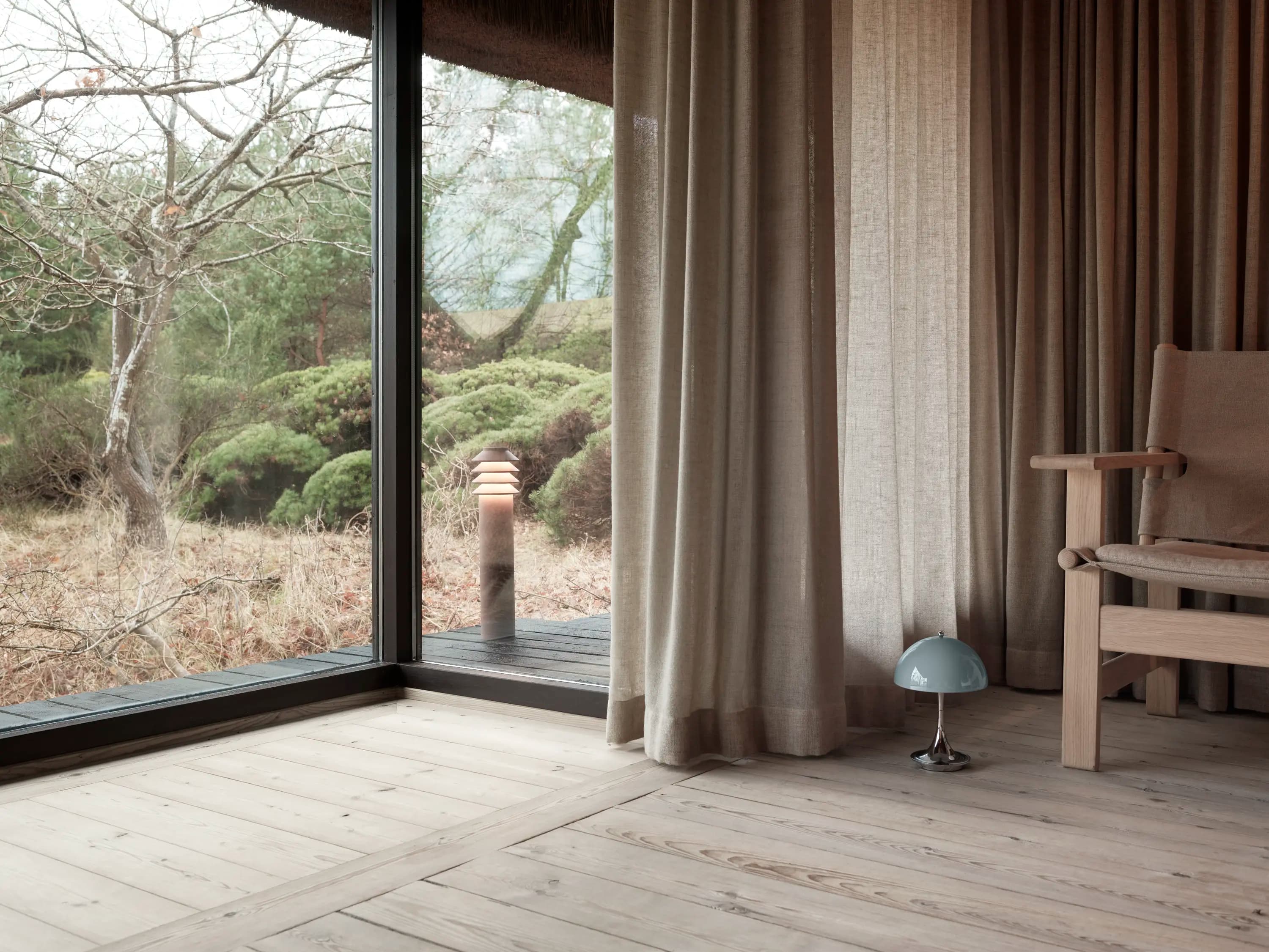 Louis Poulsen Bysted Garden Bollard Corten colour LONG — фото 7