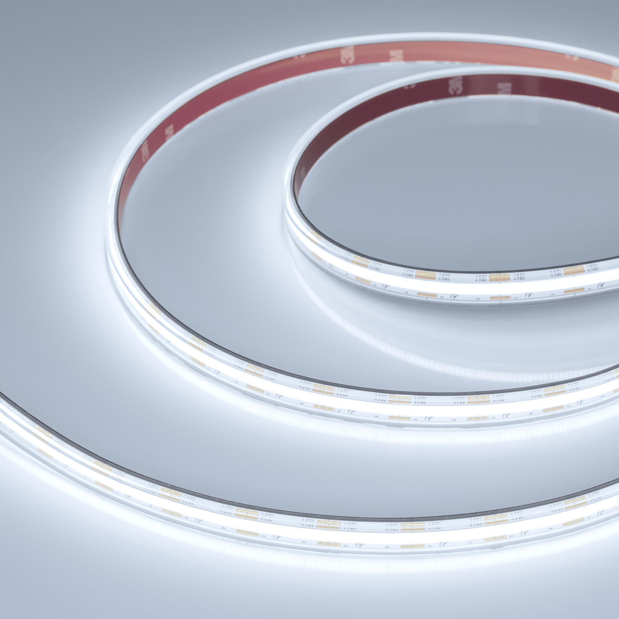 Светодиодная лента герметичная COB-PS-X560-12mm 24V White6000 (9.6 W/m, IP67, 10m) (Arlight, 5 лет) 048907 — фото 1