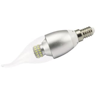 Светодиодная лампа E14 CR-DP-Flame 6W Day White 220V (Arlight, СВЕЧА) 015224