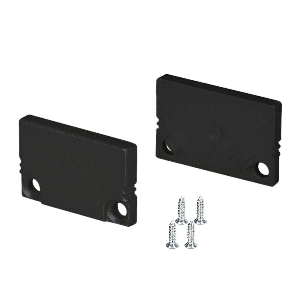 Заглушка SL-SLIM20-H13 BLACK глухая (Arlight, Пластик) 037512