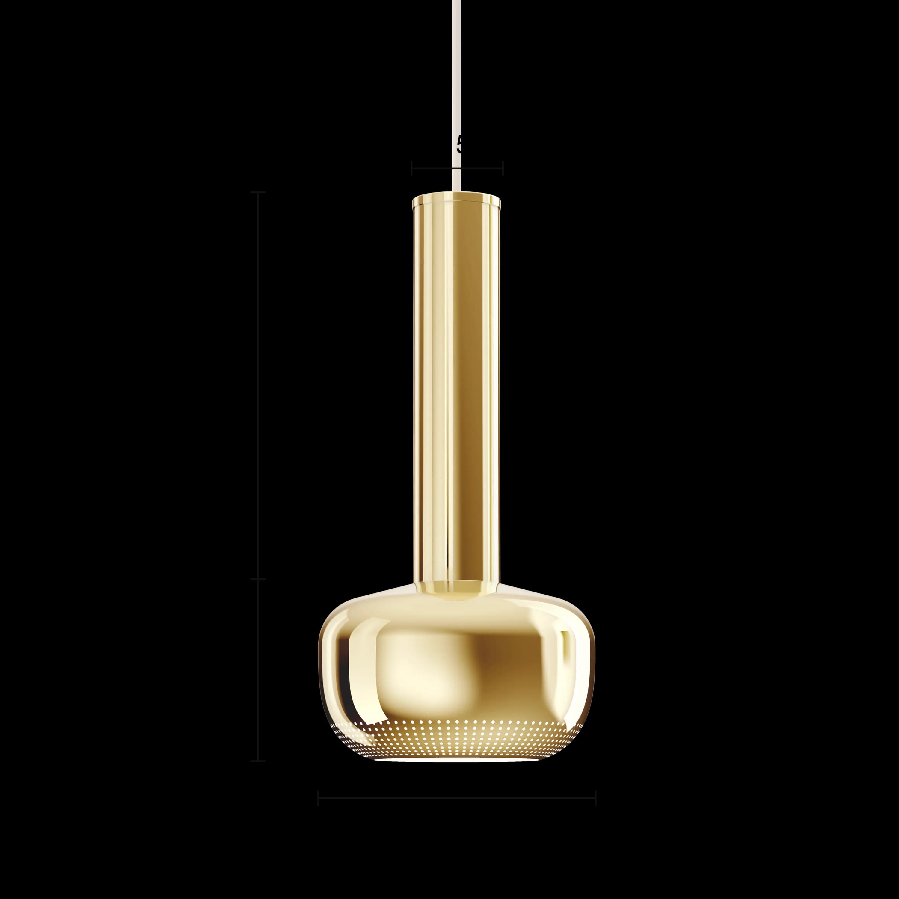Louis Poulsen VL 56 Pendant Polished brass — фото 5