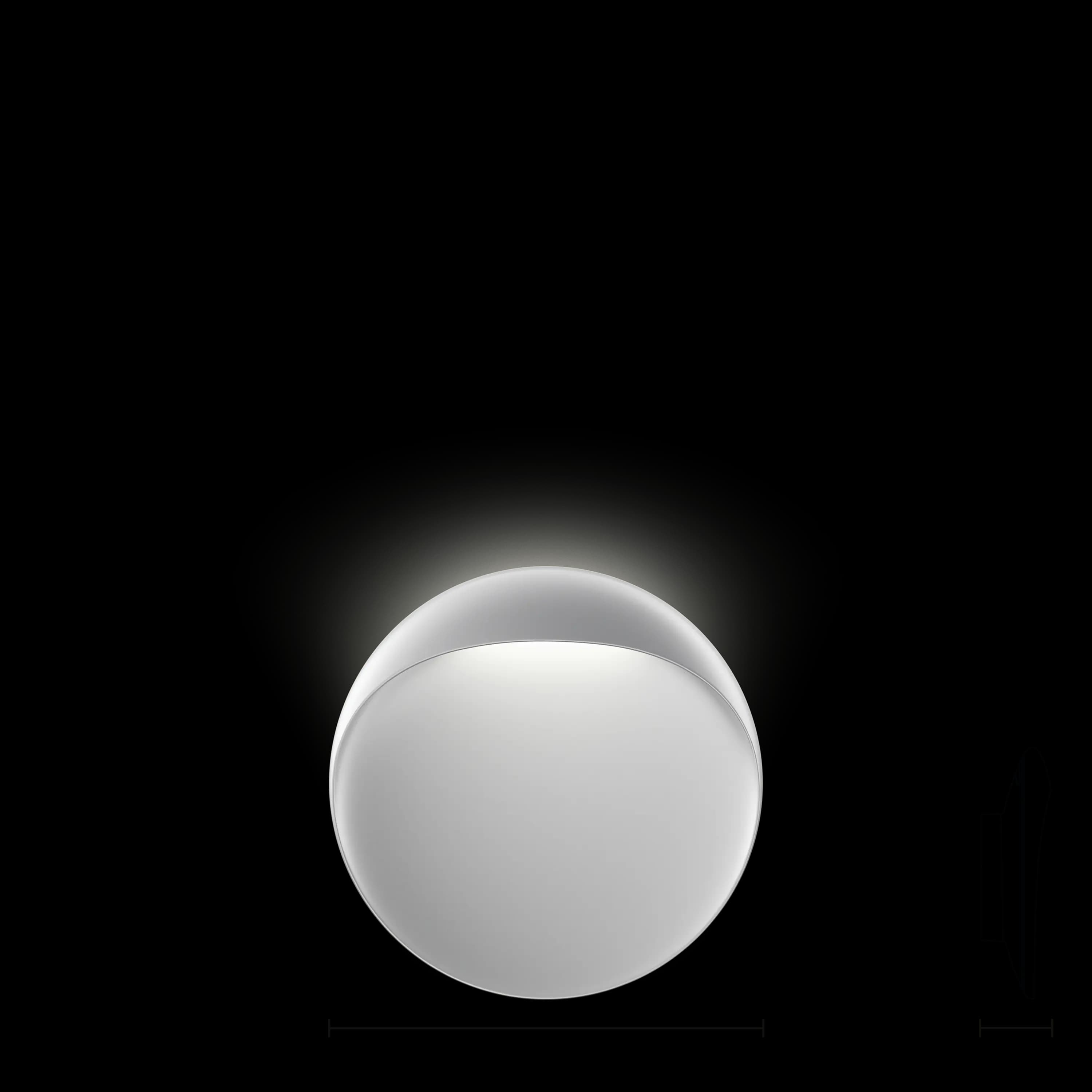 Louis Poulsen Flindt Wall Lamp Aluminium colour texture Ø 200 — фото 8
