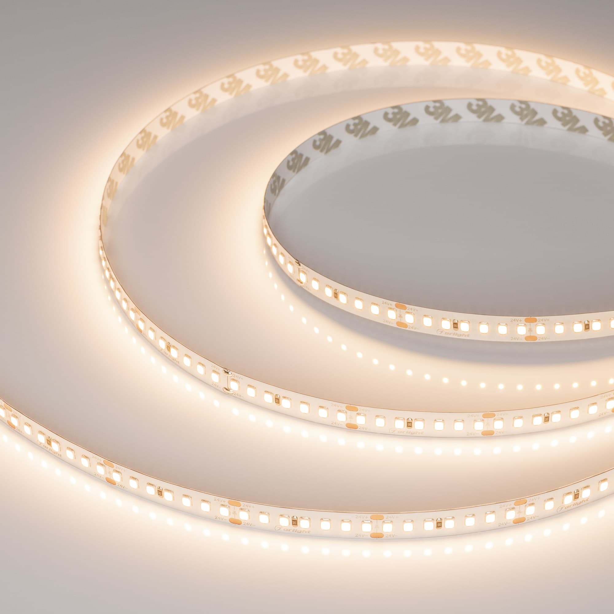 Светодиодная лента UL-A168-10mm 24V Warm3000 (17 W/m, IP20, 5m) (Arlight, 7 лет) 042326 — фото 1