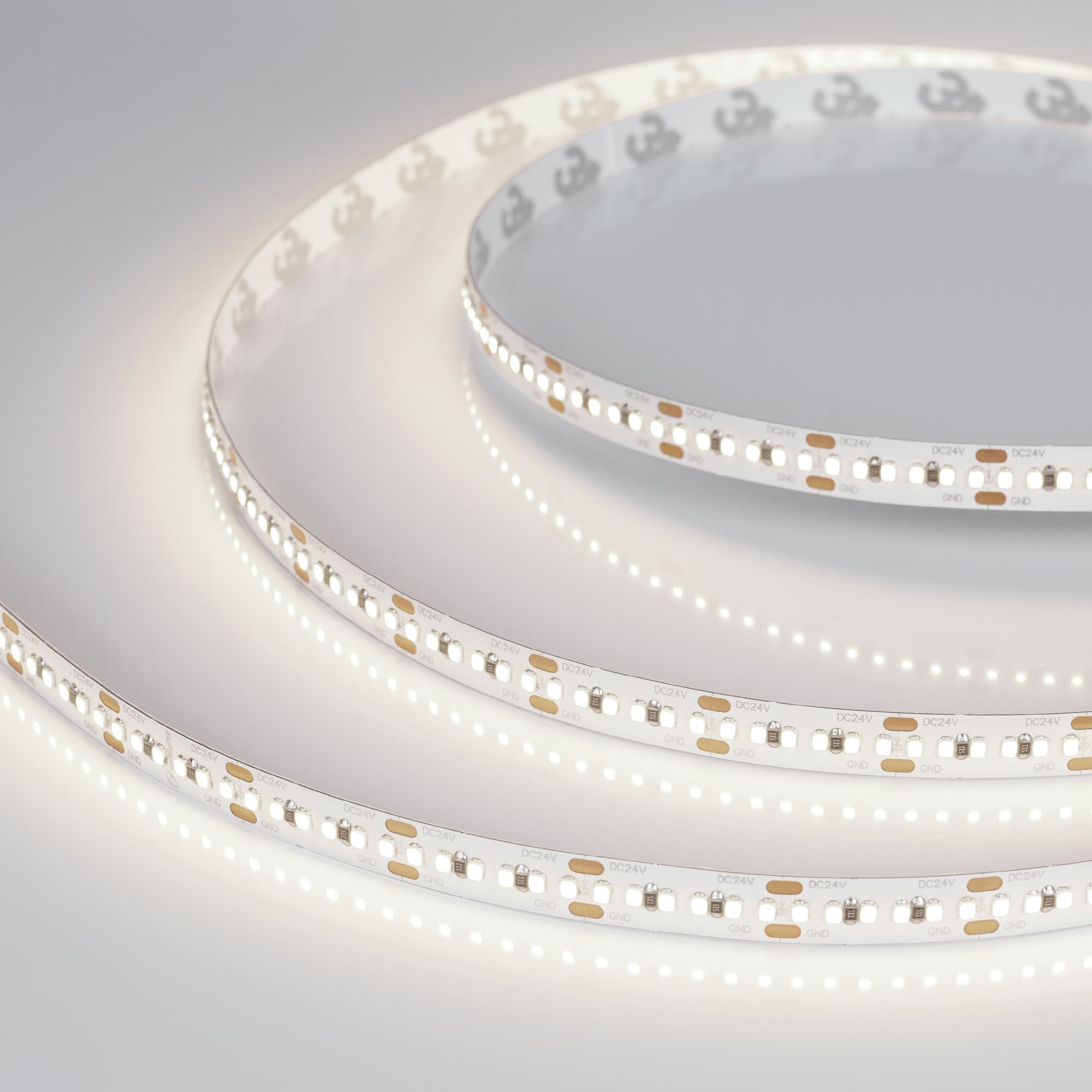Светодиодная лента MICROLED-5000 24V Day4000 8mm (2216, 300 LED/m, LUX) (Arlight, 8 Вт/м, IP20) 023558 — фото 2