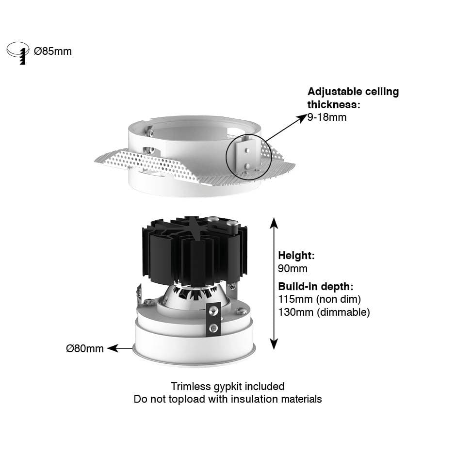 DOXIS Focus Trimless Deep Extra (500mA) — фото 2