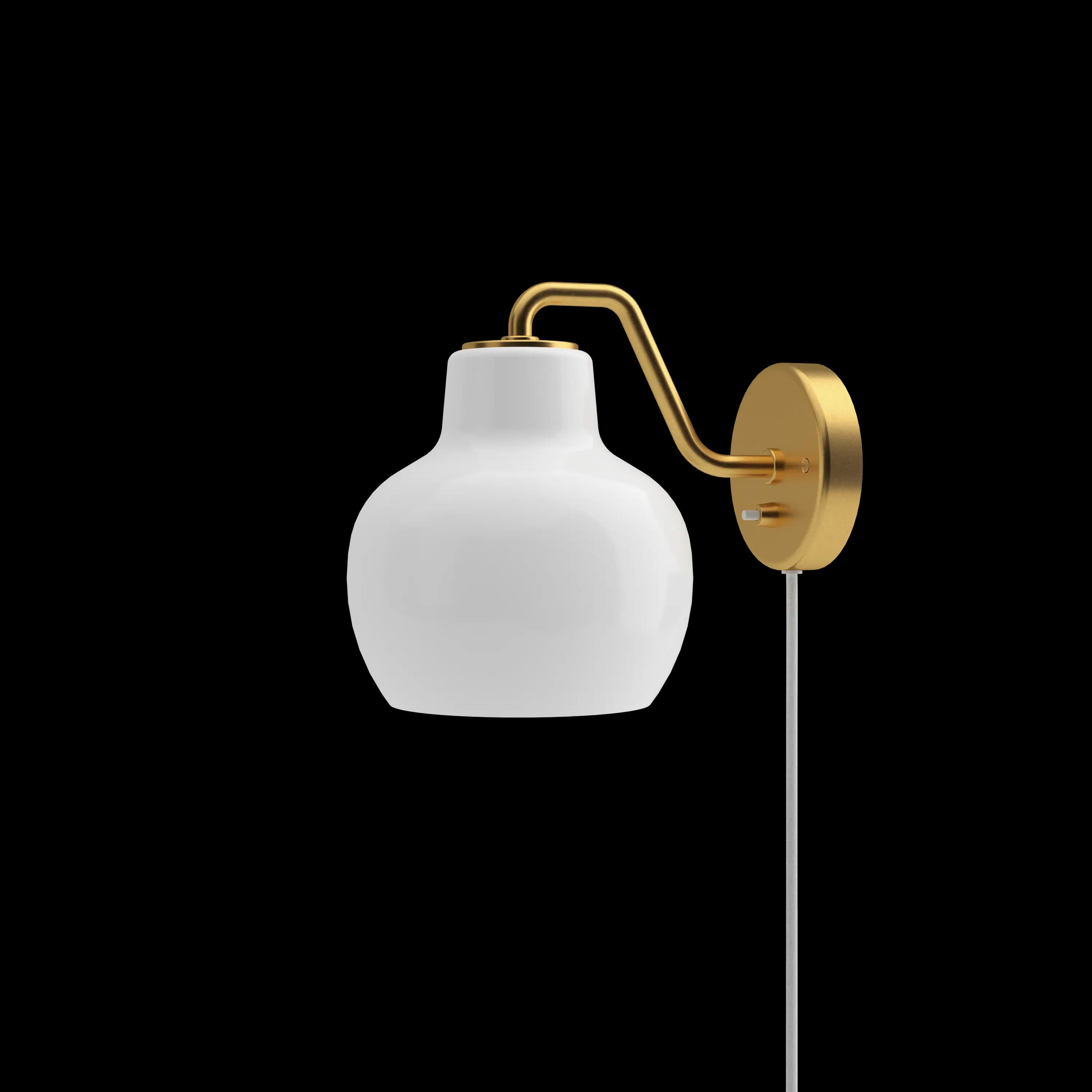 Louis Poulsen VL Ring Crown 1 Wall Lamp Brass/opal glass 1 — фото 2