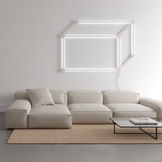 Axo Light Poses Square wall