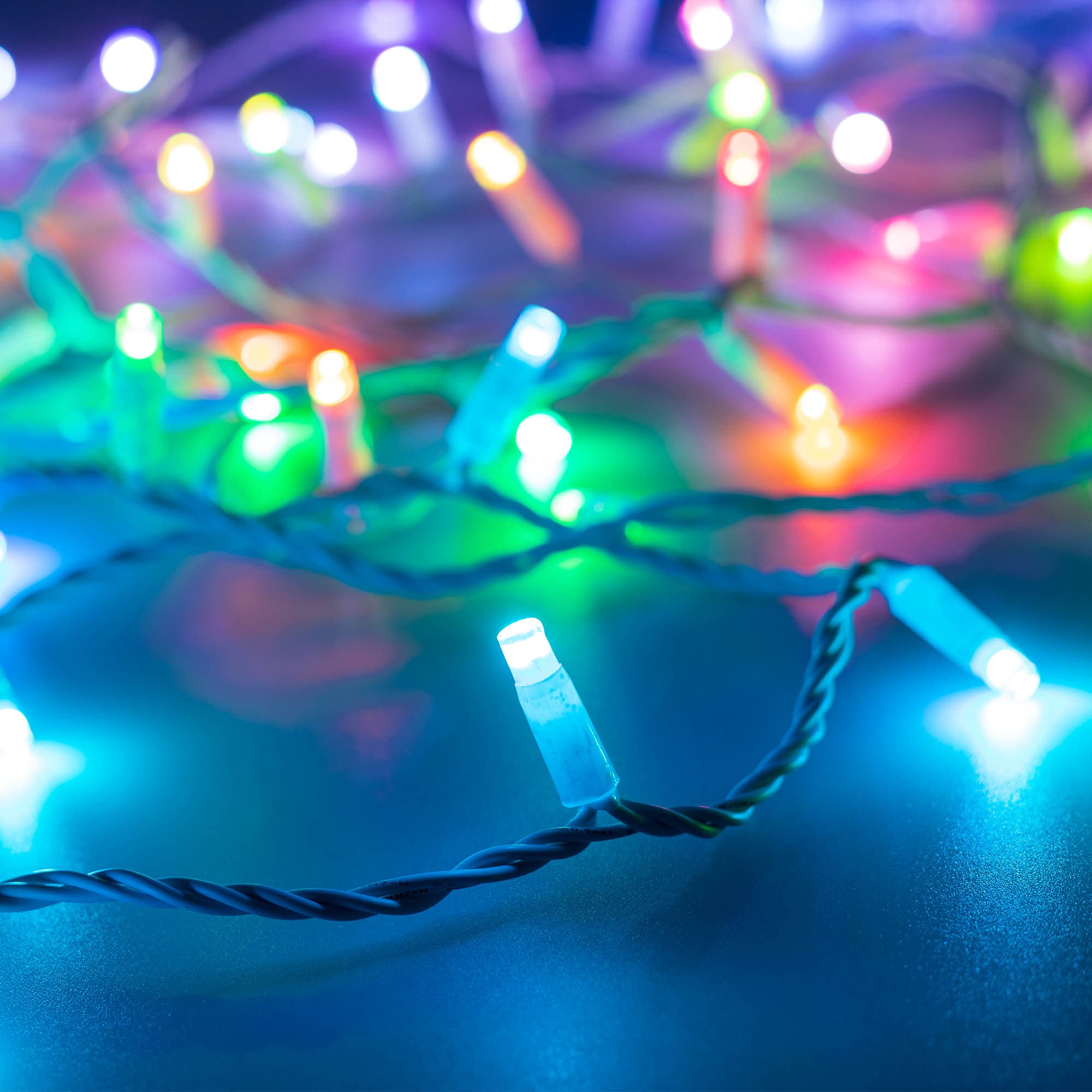 Arlight Светодиодная гирлянда ARD-STRING-CLASSIC-10000-WHITE-100LED-LIVE RGB-DMX (24V, 10W) (Ardecoled, IP65) 031744