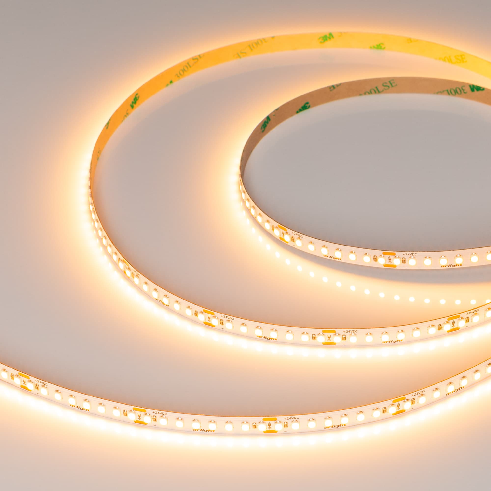 Светодиодная лента UL-A176-8mm 24V Warm2400 (15 W/m, IP20, 5m) (Arlight, 7 лет) 052598 — фото 1