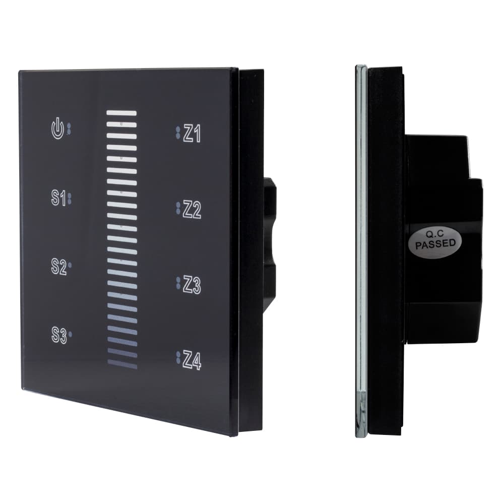INTELLIGENT ARLIGHT Сенсорная панель DALI-901-11-ADDR-3SC-DIM-DT6-IN Black (BUS) (IARL, IP20 Пластик, 3 года) 037189 — фото 1