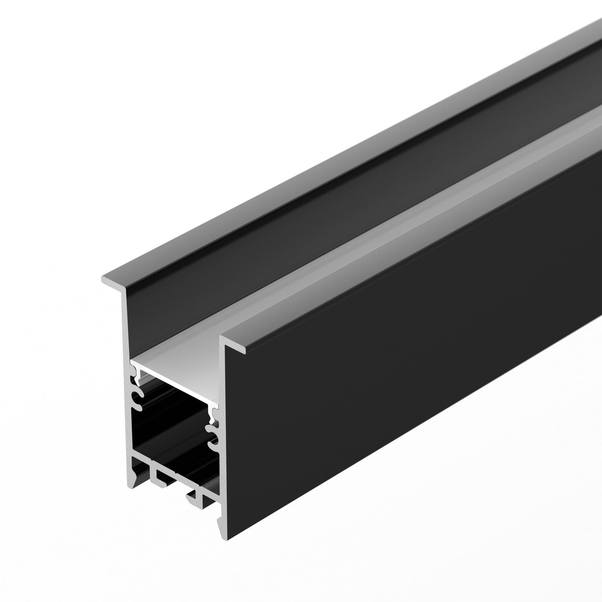 Профиль SL-COMFORT-3542-F-2000 ANOD BLACK (Arlight, Алюминий) 031765 Arlight — фото 1