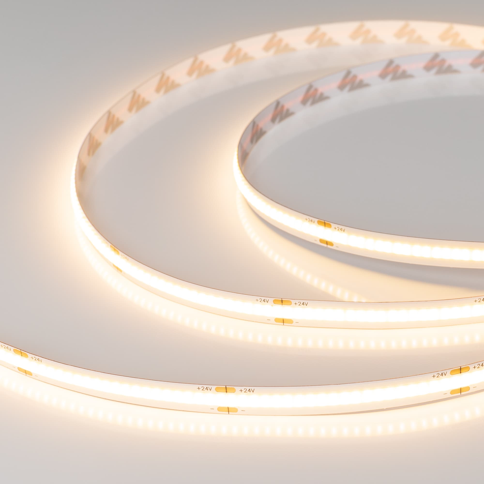 Светодиодная лента COB-X378-8mm 24V Warm3000 (11.5 W/m, IP20, CSP, 5m) (Arlight, -) 031883(2) — фото 1