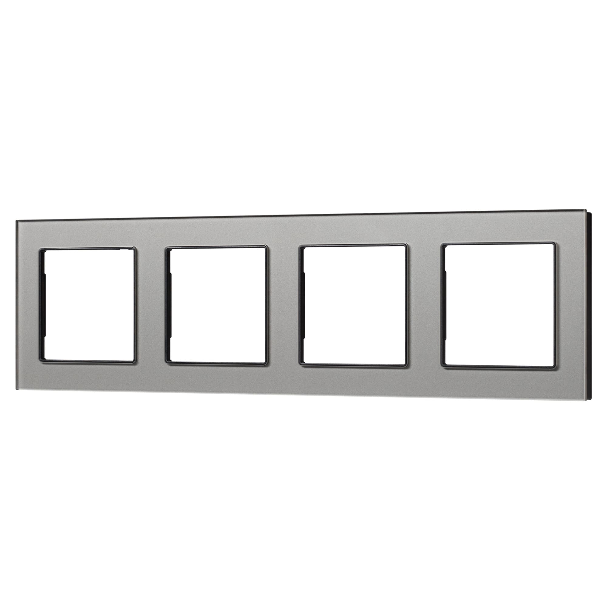 Рамка стеклянная FRM-GLARE-GS-4-GR (Arlight, -) 043804