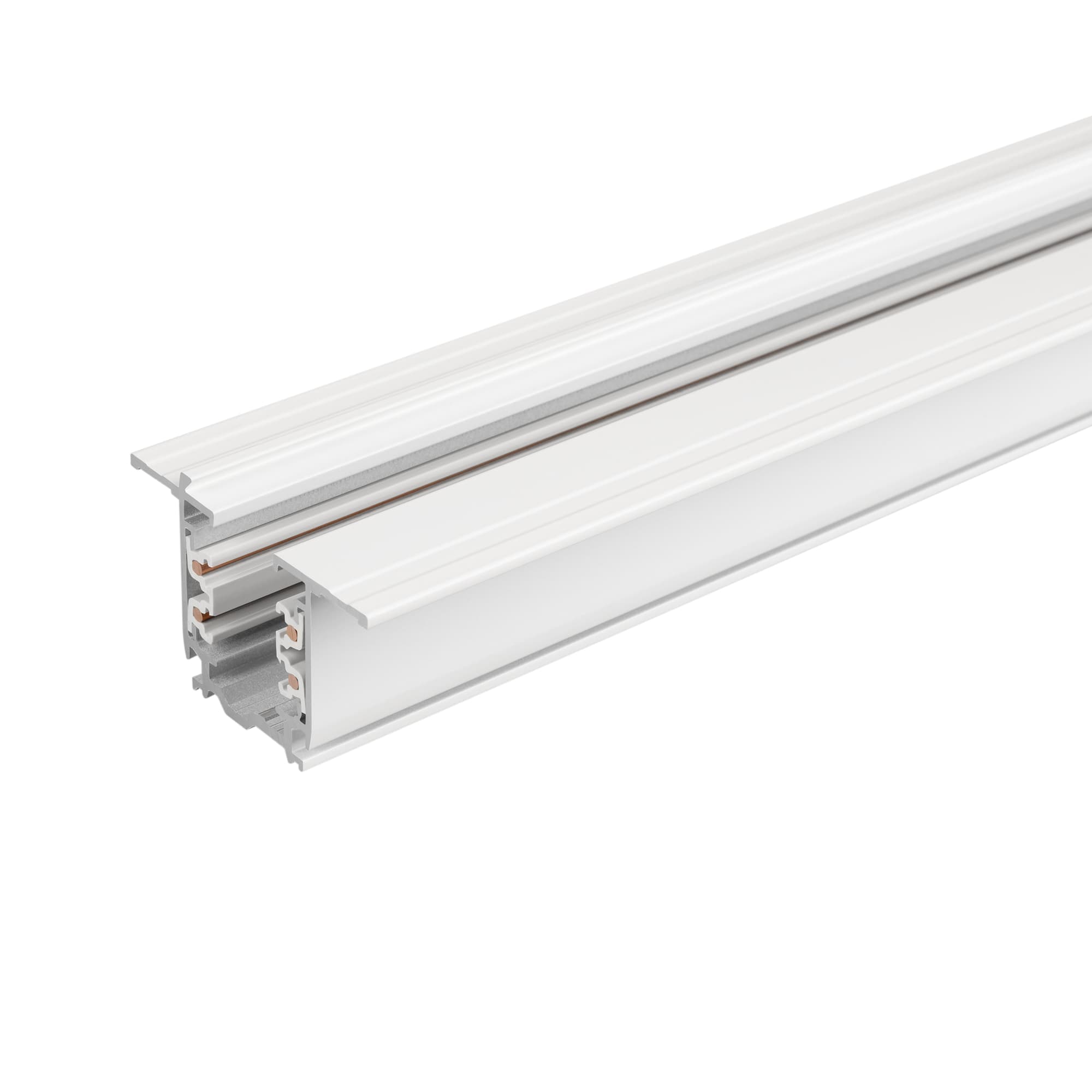 Трек встраиваемый LGD-4TR-TRACK-F-4000-WH-M (D) (Arlight, IP20 Металл, 3 года) 055356