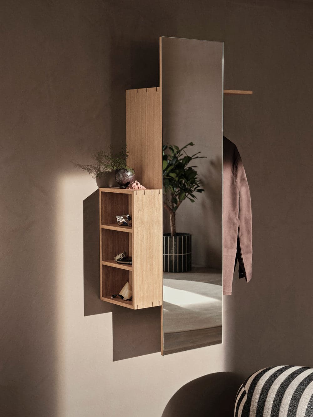 Ferm Living Bon Hallway Cabinet - Oiled Oak — фото 3