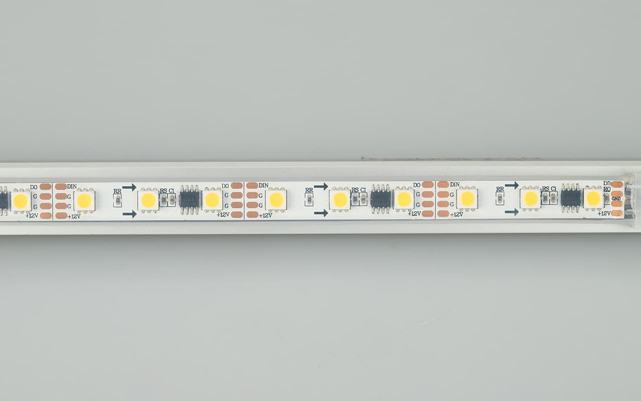 Светодиодная лента SPI-5000P-5060-60 12V Cx3 White6000-Auto (12mm, 13.2W, IP66) (Arlight, Закрытый, IP66) 027164(1) — фото 2